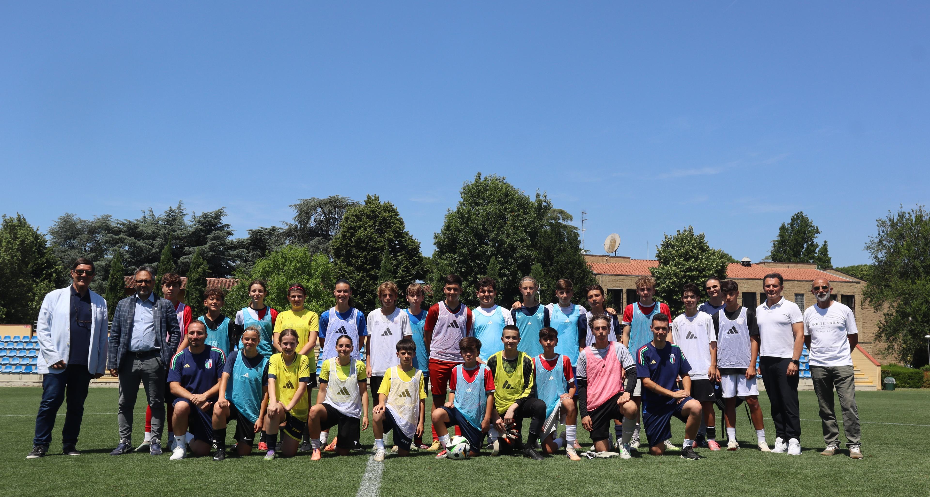 Coverciano celebra i veri valori del calcio: premiati 25 giovani calciatori e calciatrici under 14