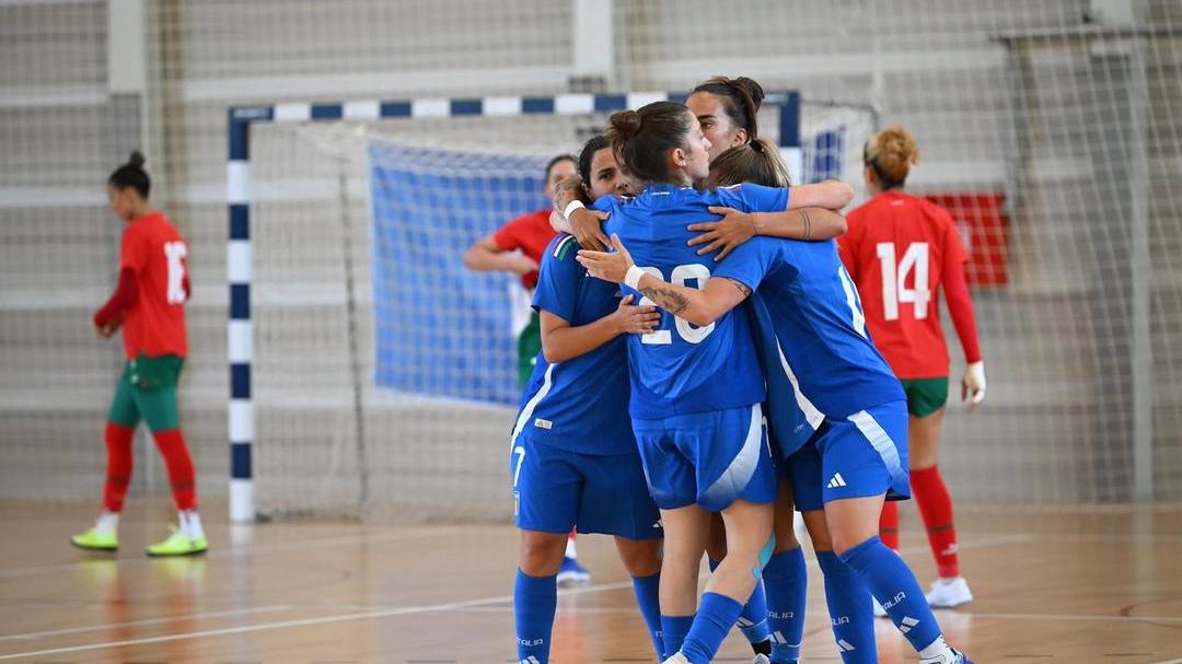 At Futsal Week, the Azzurre beat Morocco 6-0 to claim another win. Salvatore: “We controlled the match throughout”