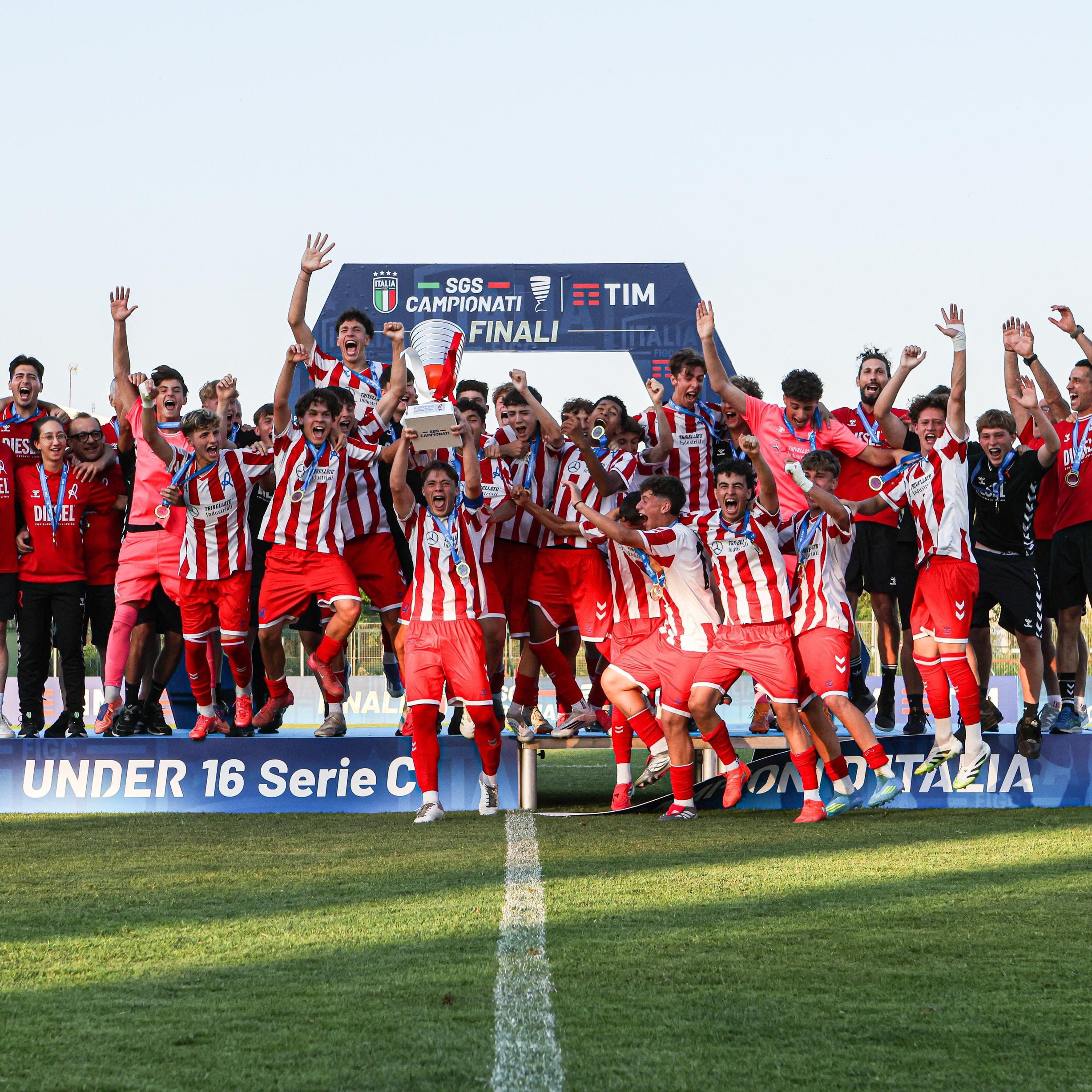 Under 16 Serie C, Vicenza nella storia: 2-0 al Lecco e primo titolo di categoria