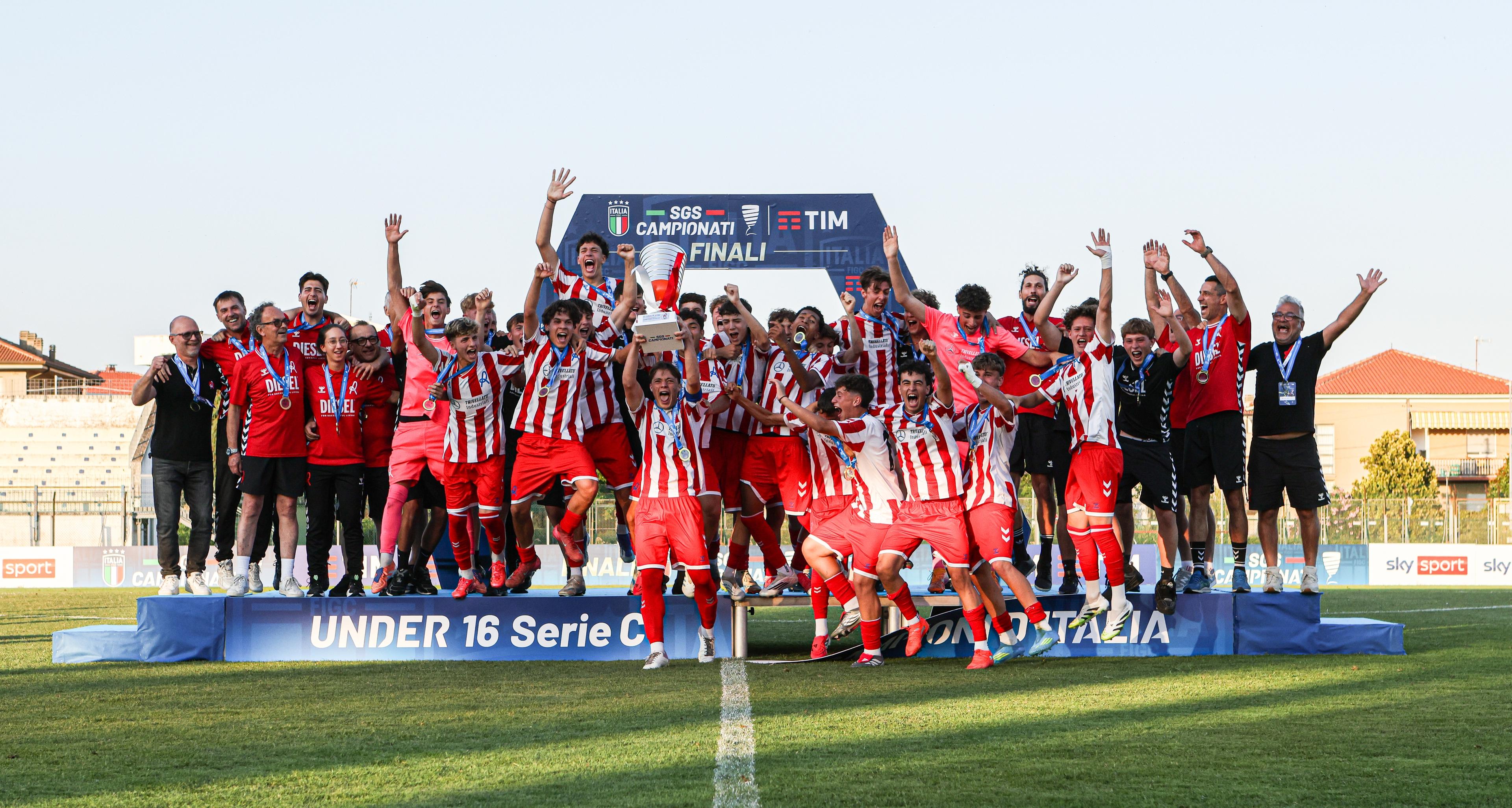Under 16 Serie C, Vicenza nella storia: 2-0 al Lecco e primo titolo di categoria