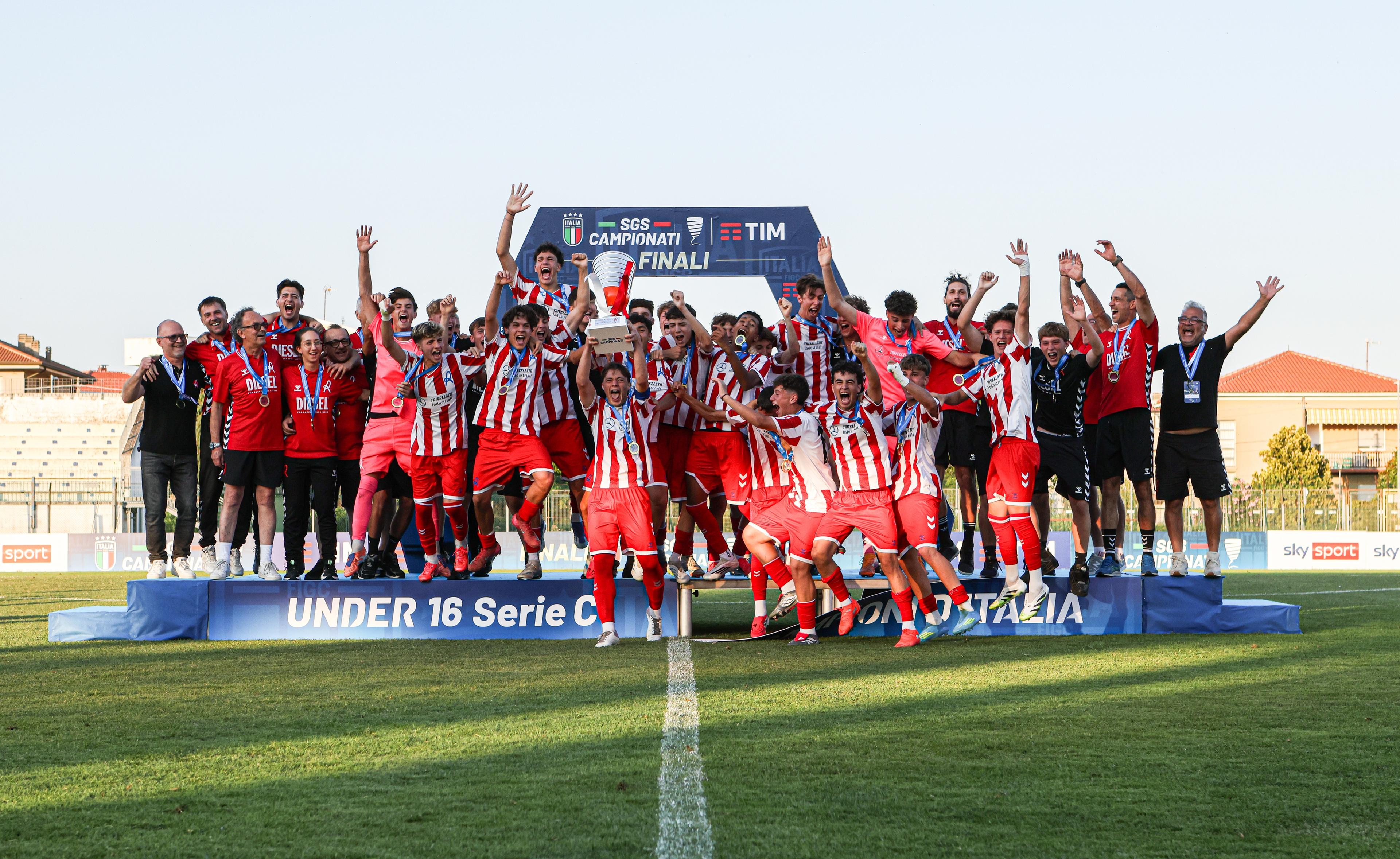 Under 16 Serie C, Vicenza nella storia: 2-0 al Lecco e primo titolo di categoria