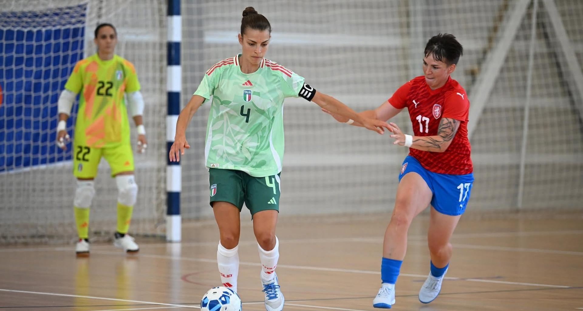 Futsal Week: Azzurre cruise past Czechia to reach the Final