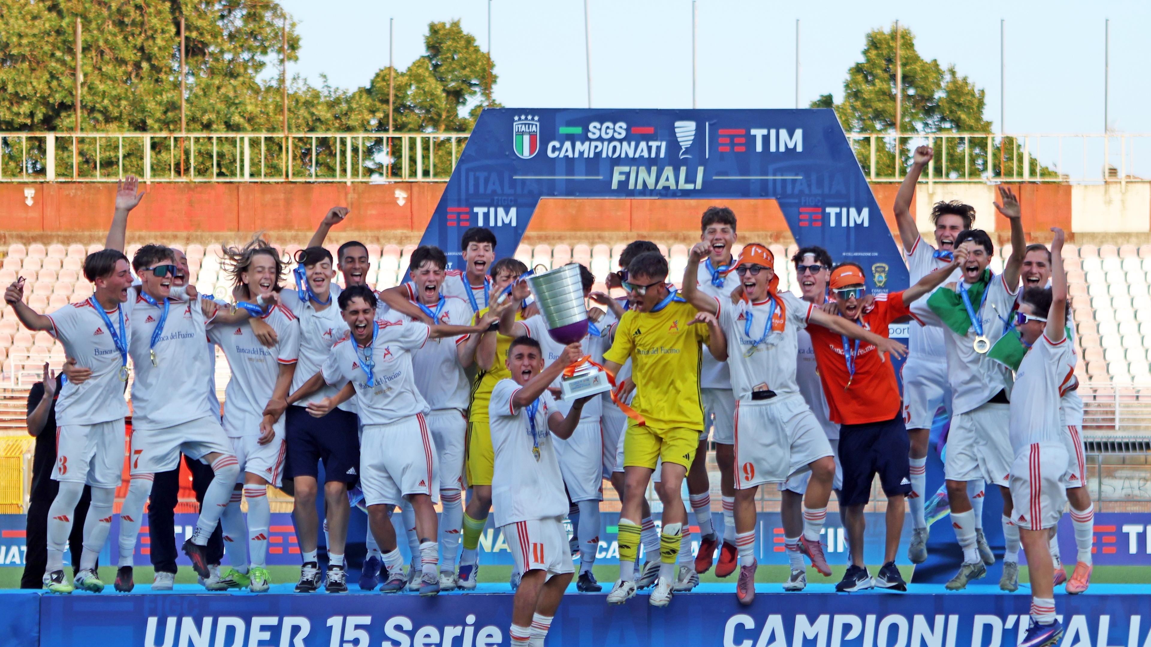 Under 15 Serie C, Alcione da leggenda: 3-1 all’Albinoleffe e primo titolo tra i professionisti