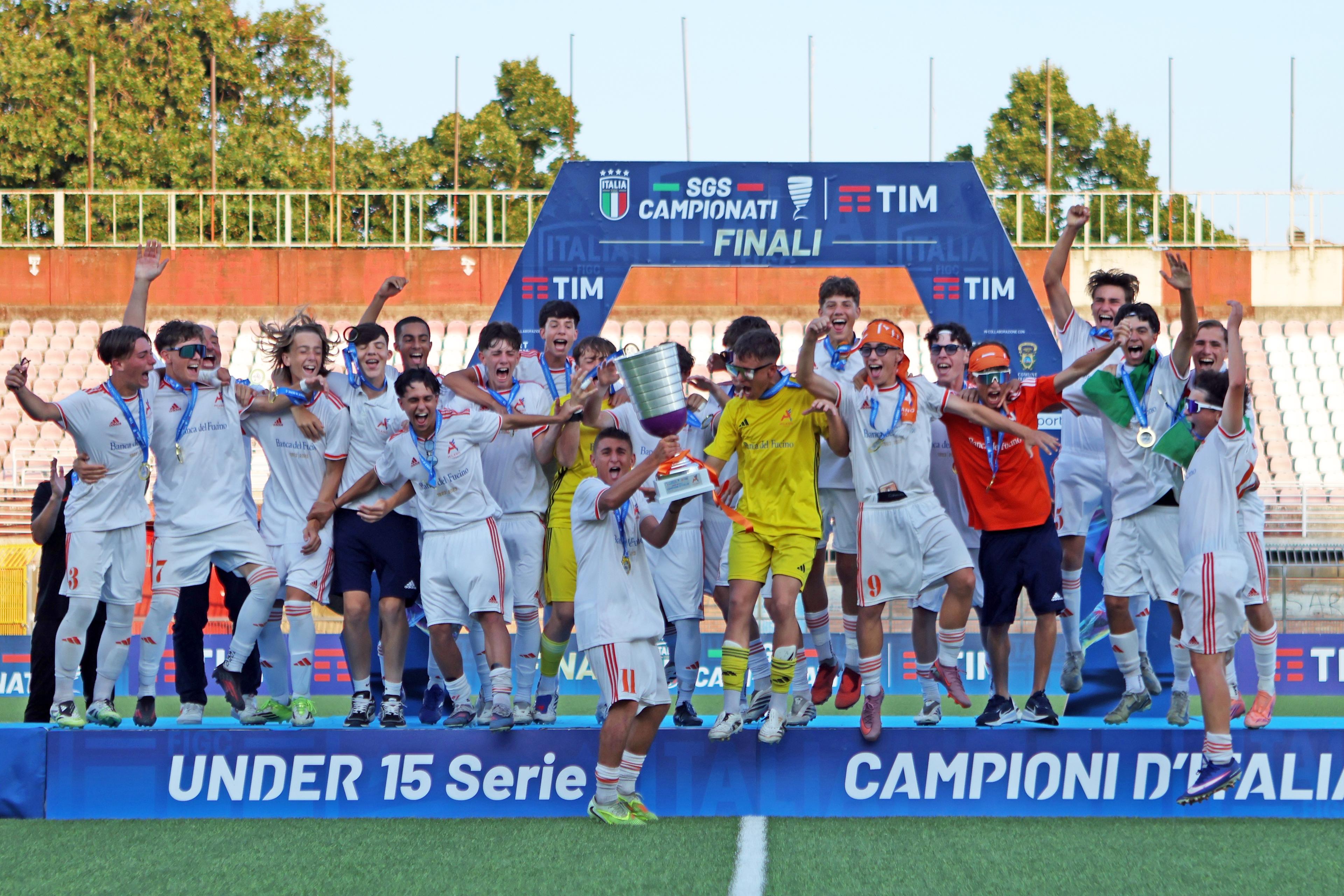 Under 15 Serie C, Alcione da leggenda: 3-1 all’Albinoleffe e primo titolo tra i professionisti