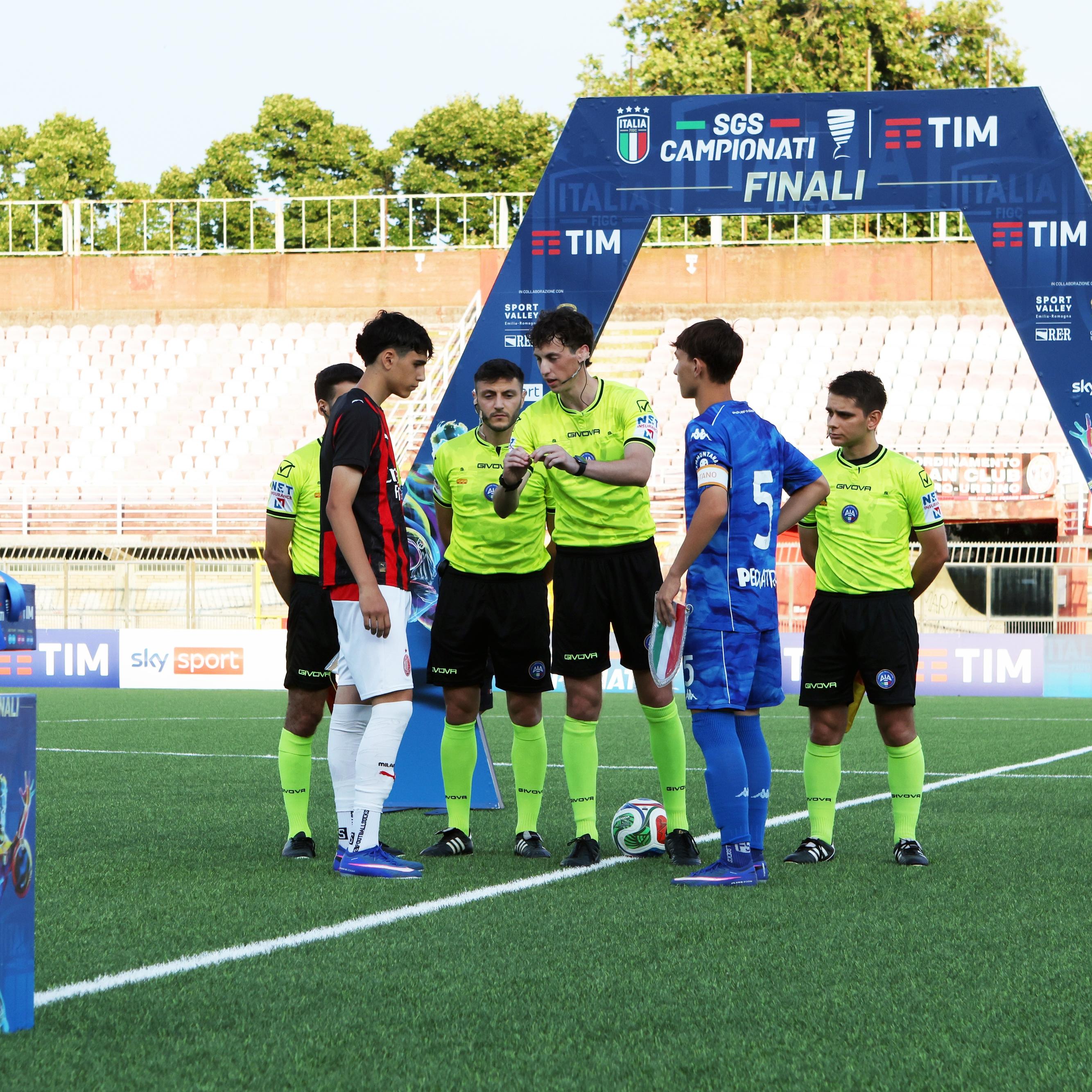 Under 15 Serie A e B, Milan campione d'Italia: 2-0 all'Empoli al 'Romeo Neri'