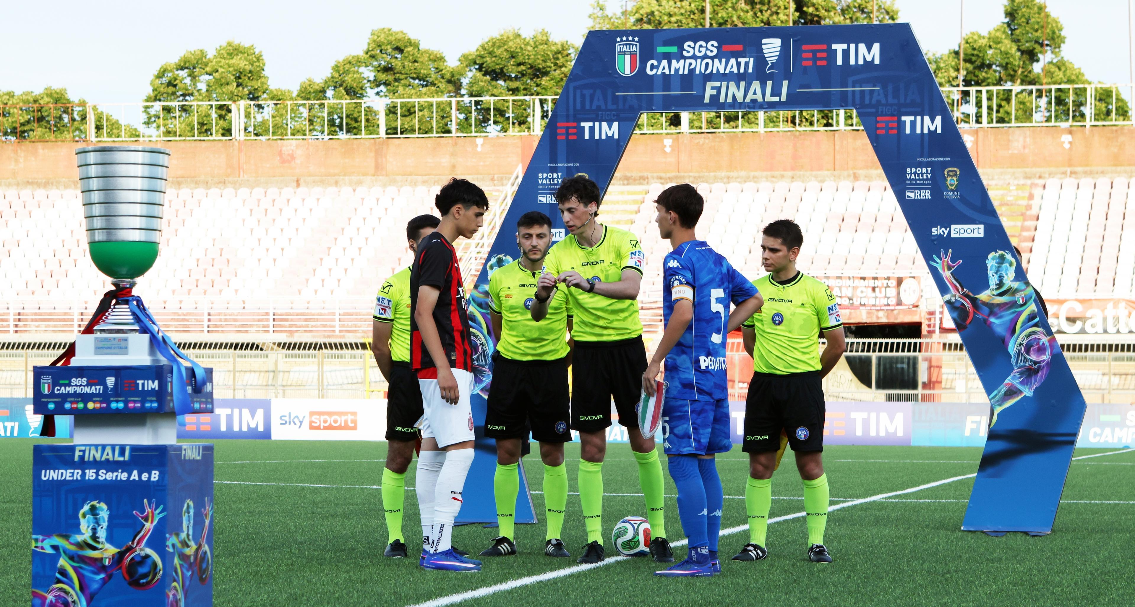 Under 15 Serie A e B, Milan campione d'Italia: 2-0 all'Empoli al 'Romeo Neri'