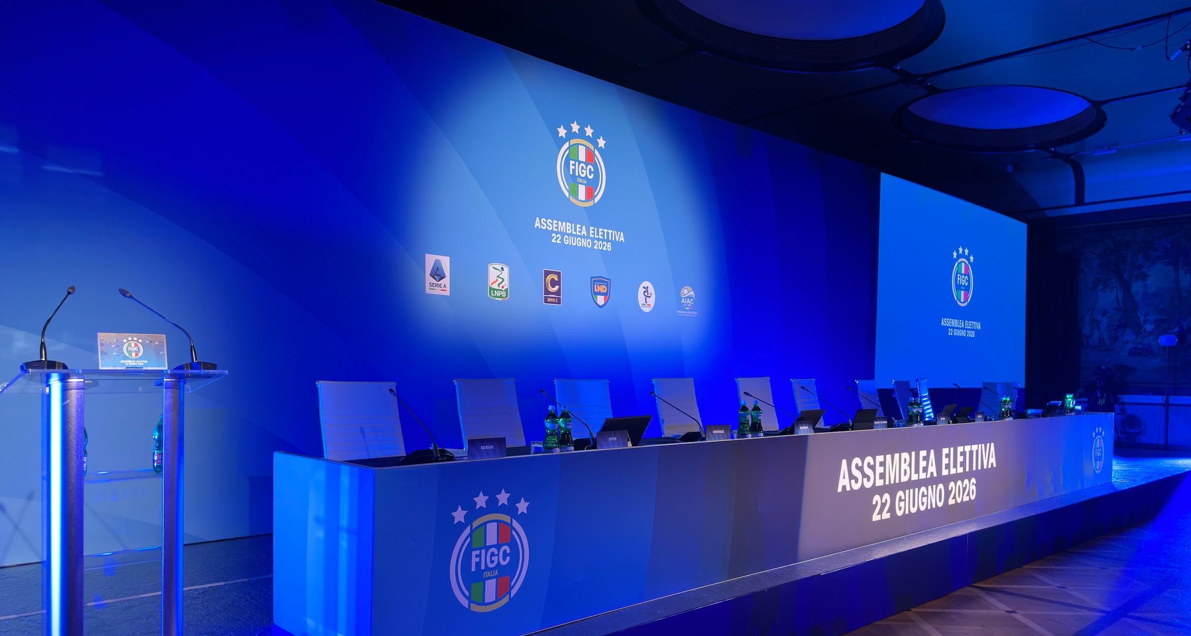 Oggi l’Assemblea Elettiva FIGC: dalle ore 12 la diretta su Vivo Azzurro TV