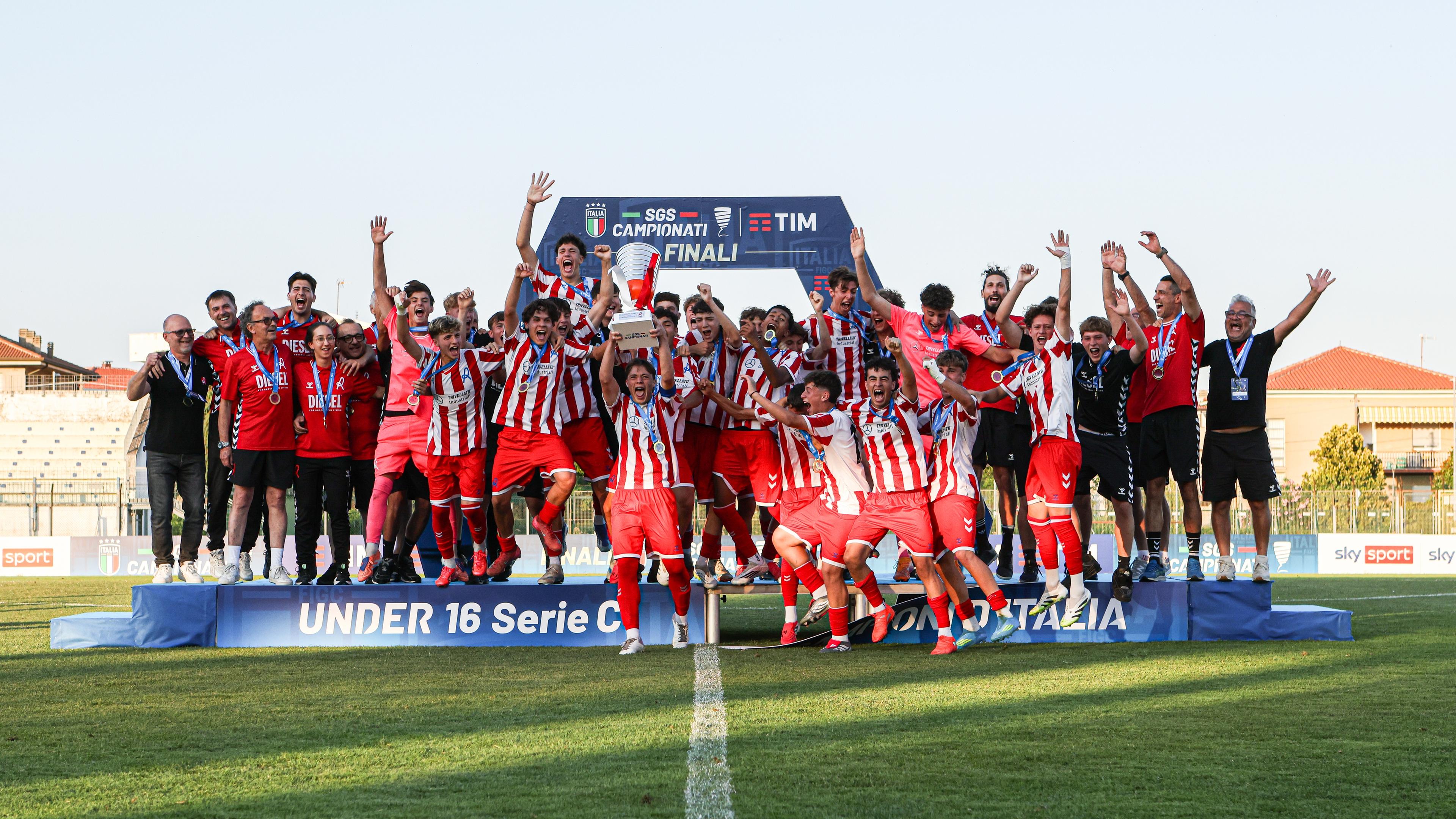 Estasi Vicenza: è suo lo Scudetto Under 16 di Serie C!