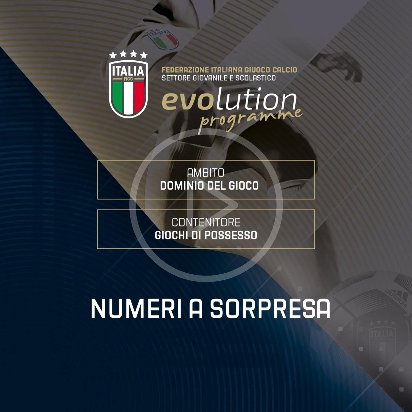 Numeri a sorpresa modello allenamento Subt