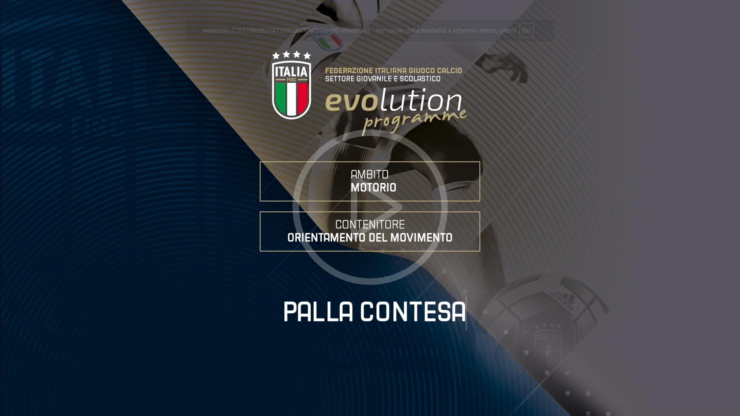 Palla contesa modello allenamento Subt