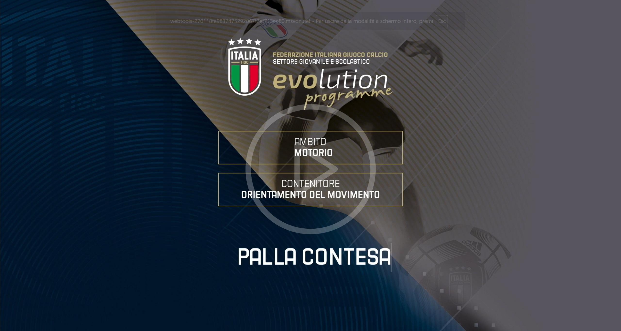 Palla contesa modello allenamento Subt