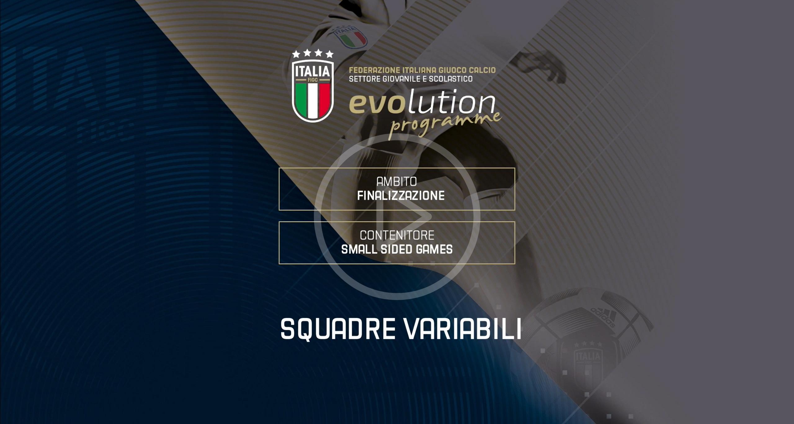 Squadre variabili modello allenamento Subt