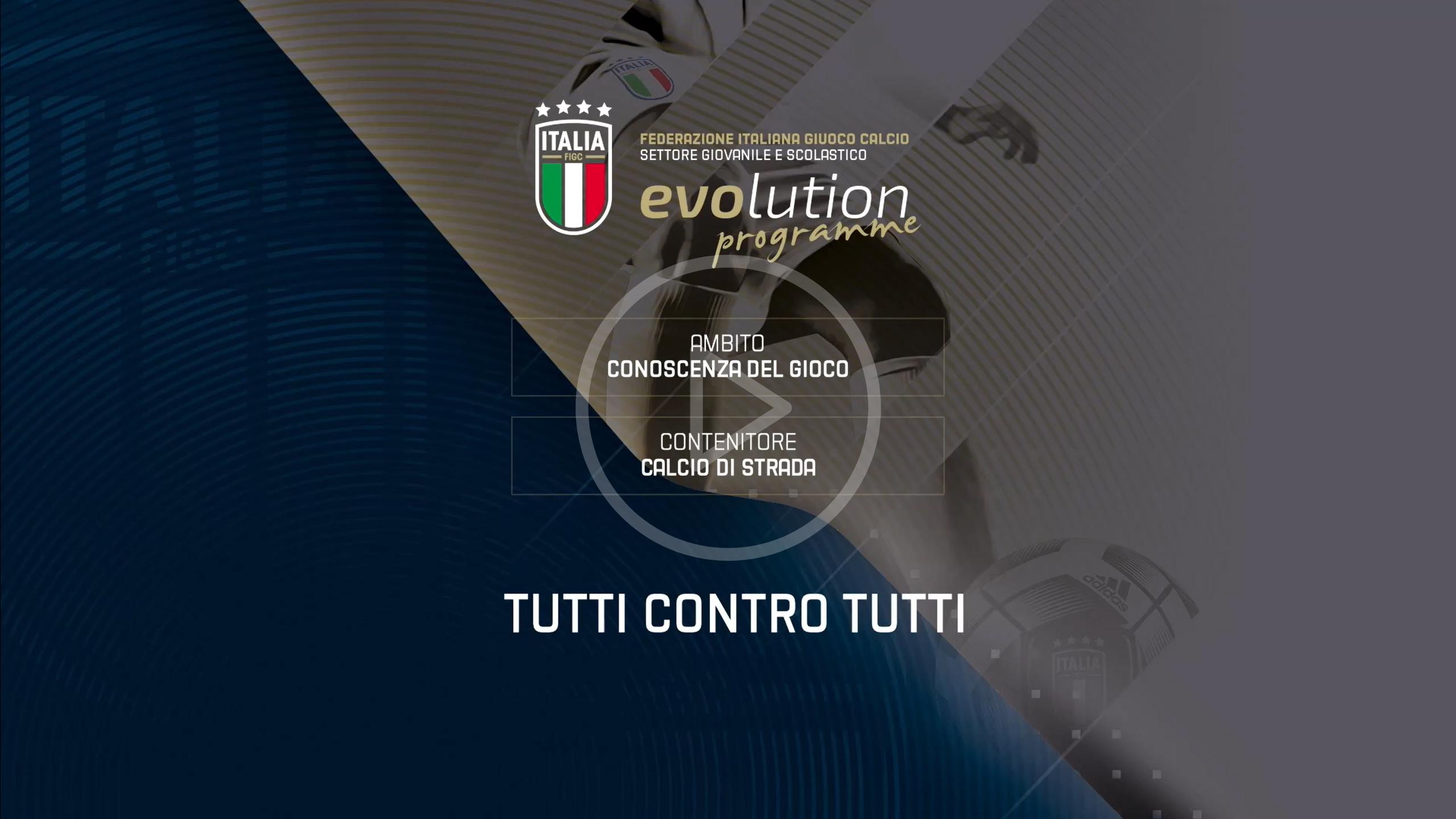 Tutti contro tutti modello allenamento Subt