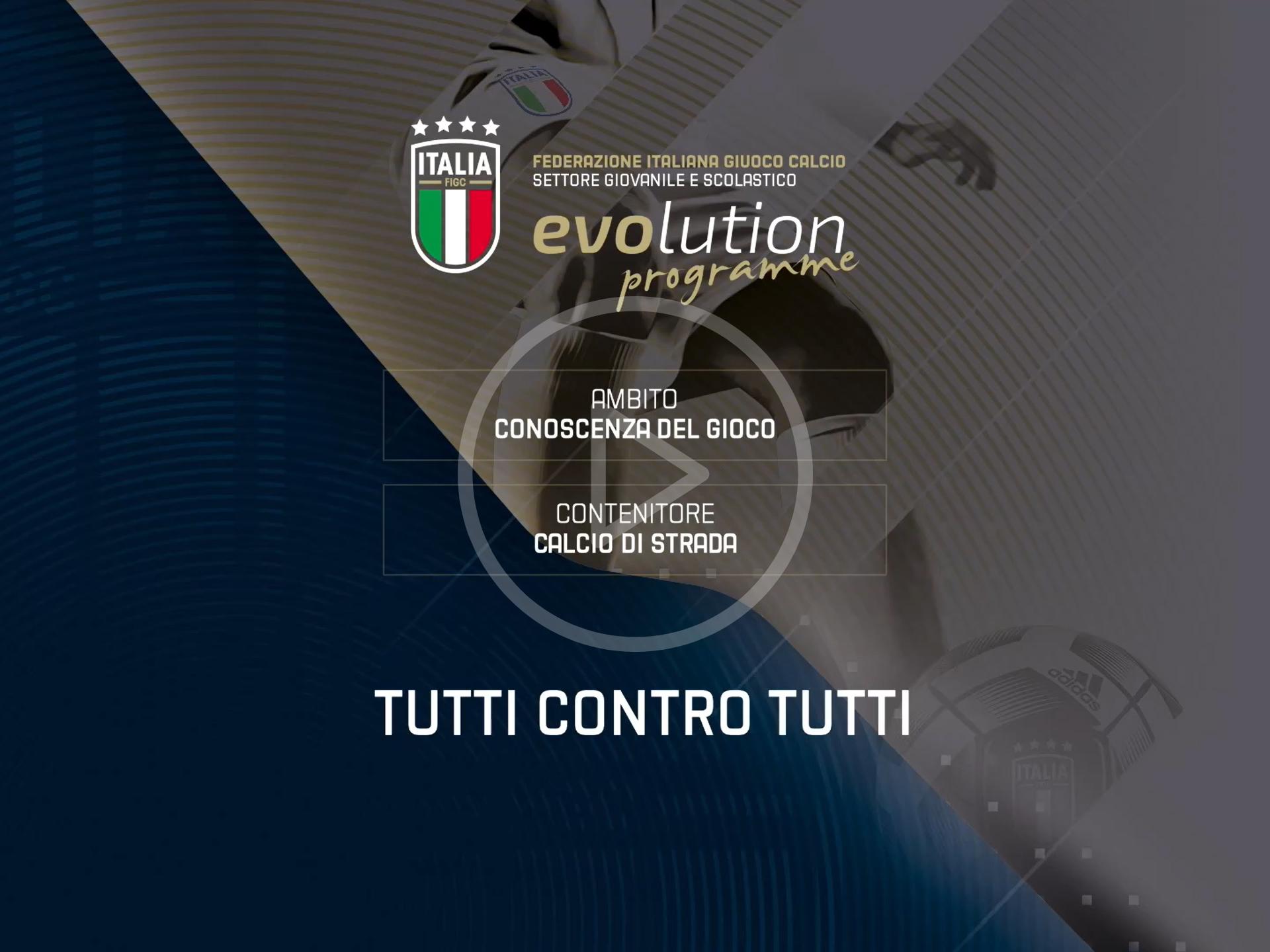 Tutti contro tutti modello allenamento Subt