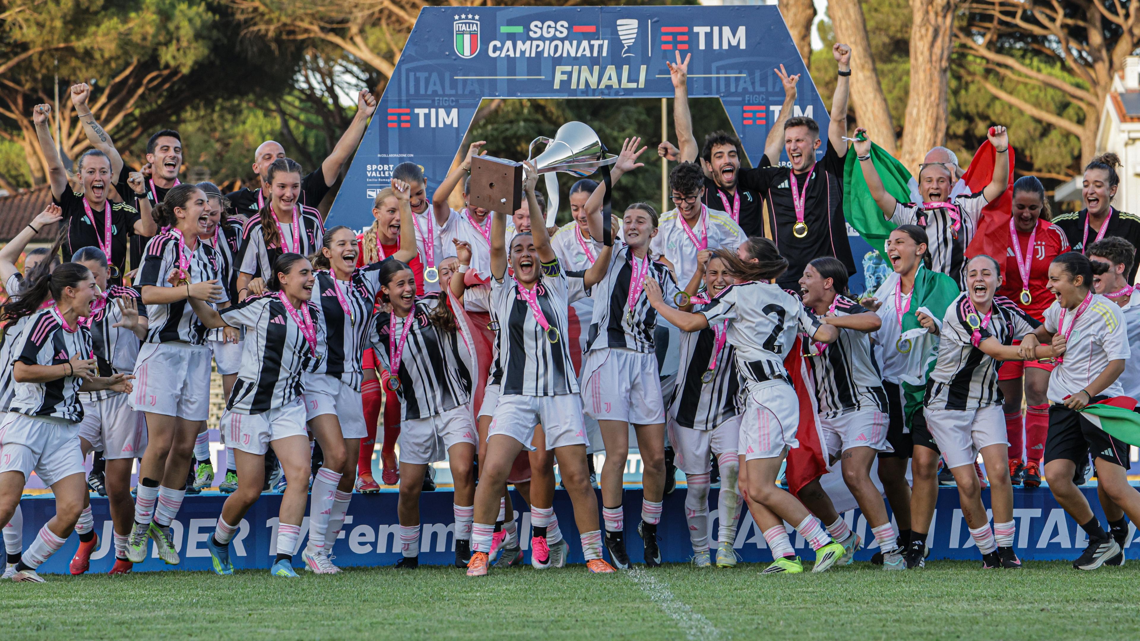 La Juventus è campione d’Italia Under 17 femminile: nella finale di Cervia l’Inter si arrende per 2-0