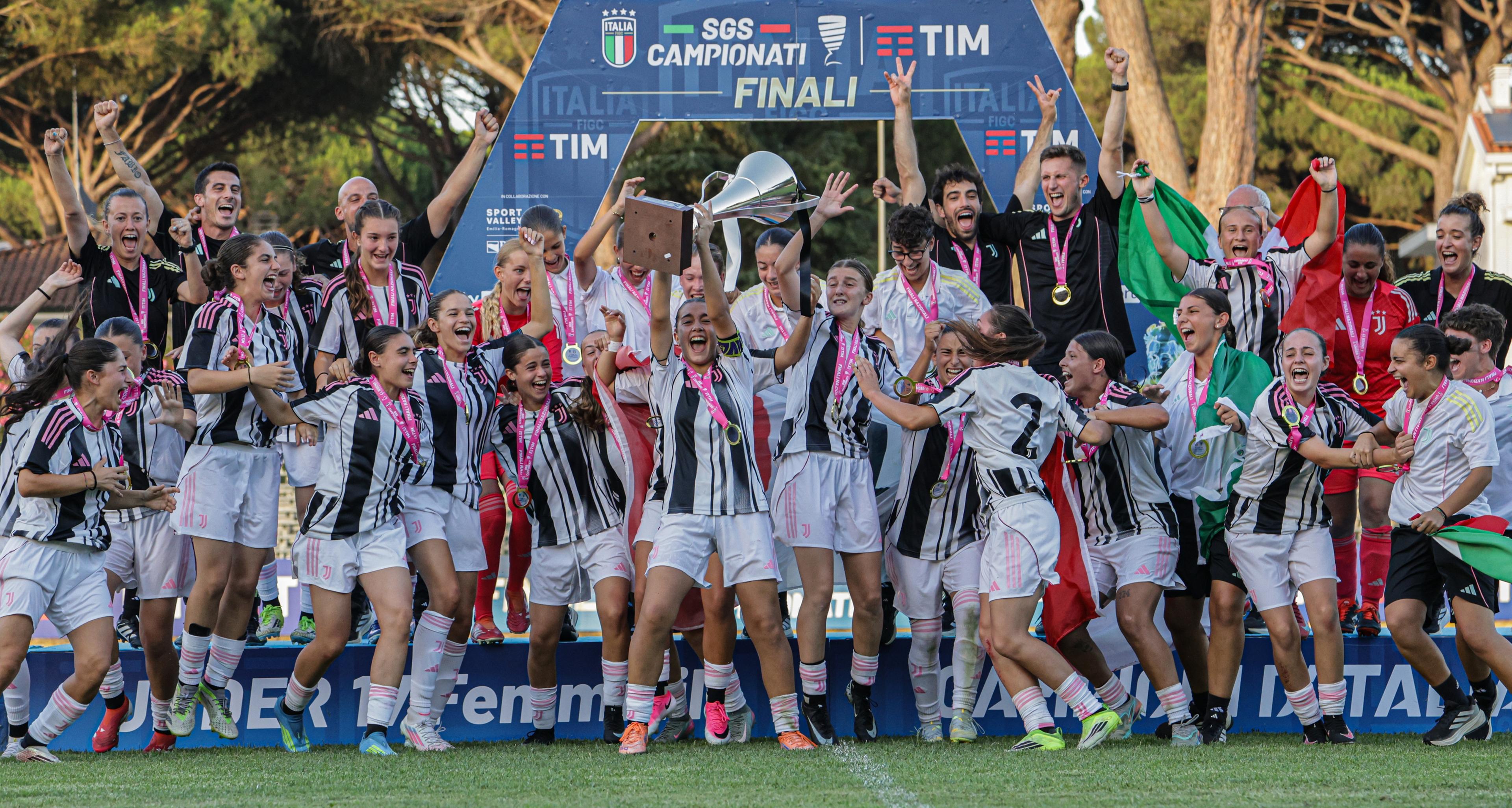 La Juventus è campione d’Italia Under 17 femminile: nella finale di Cervia l’Inter si arrende per 2-0