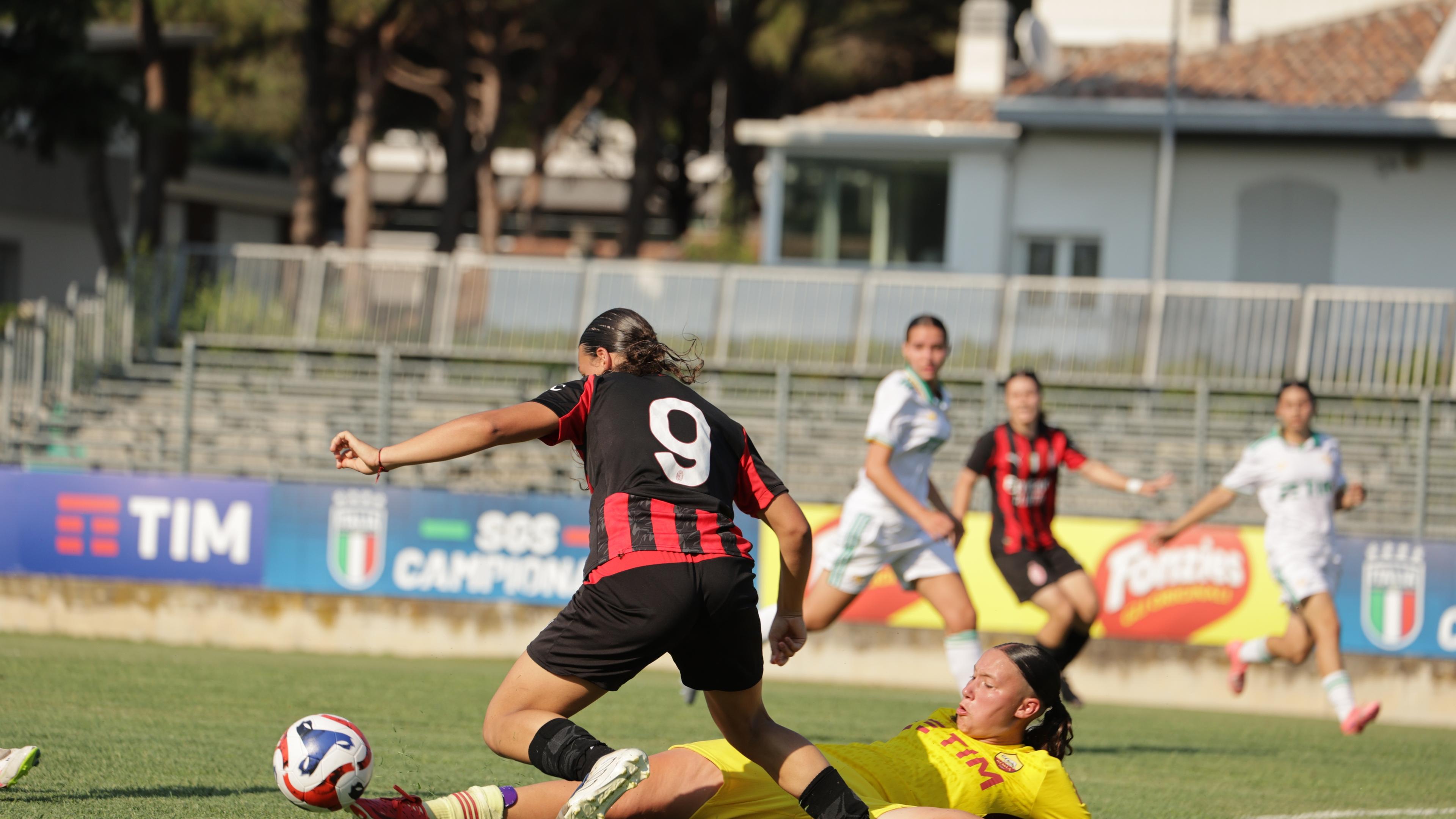 Under 15 femminile, le immagini dello Scudetto del Milan: Roma ko in finale
