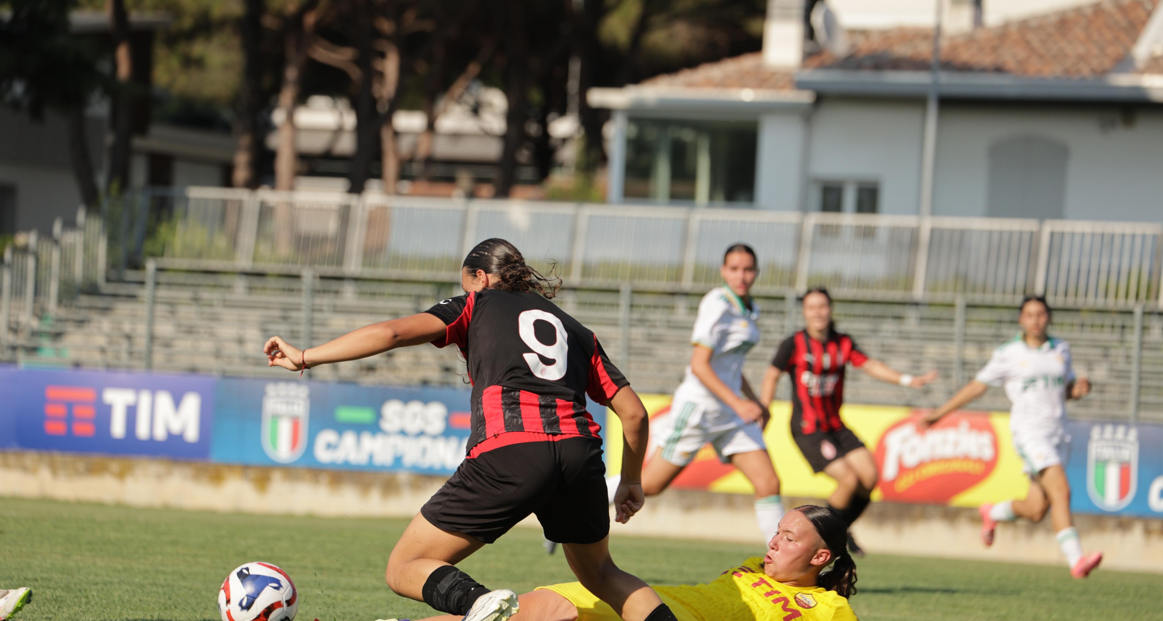 Under 15 femminile, le immagini dello Scudetto del Milan: Roma ko in finale
