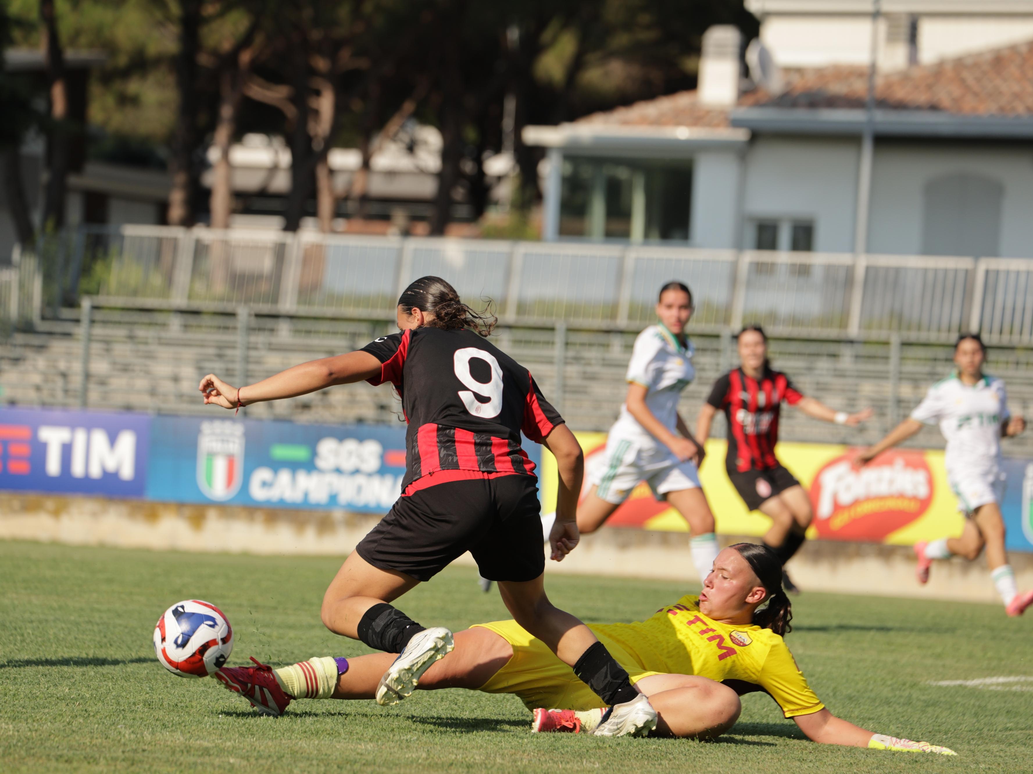 Under 15 femminile, le immagini dello Scudetto del Milan: Roma ko in finale