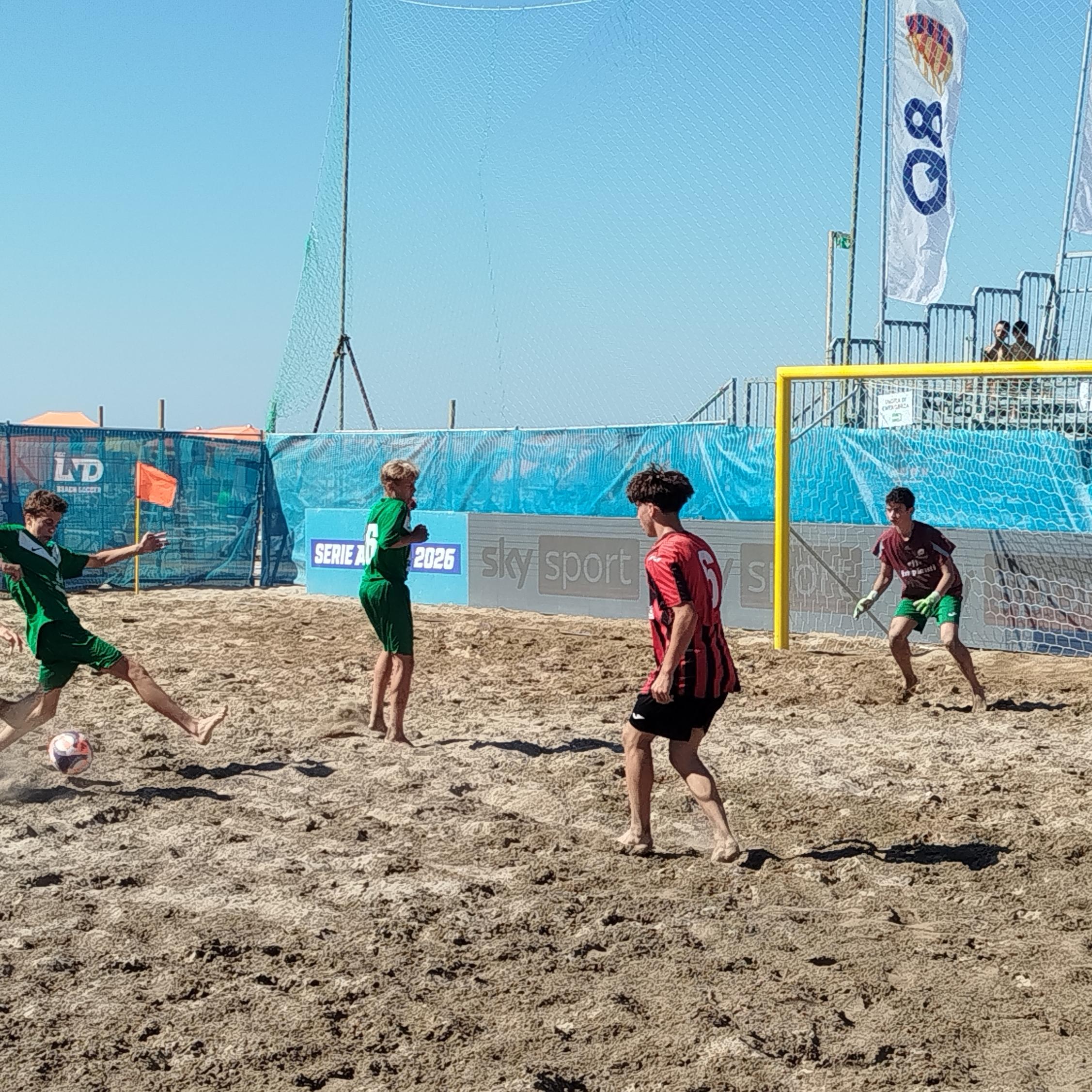 Manifestazione Promozionale di Beach Soccer U-15 Femminile e Maschile a Lignano Sabbiadoro