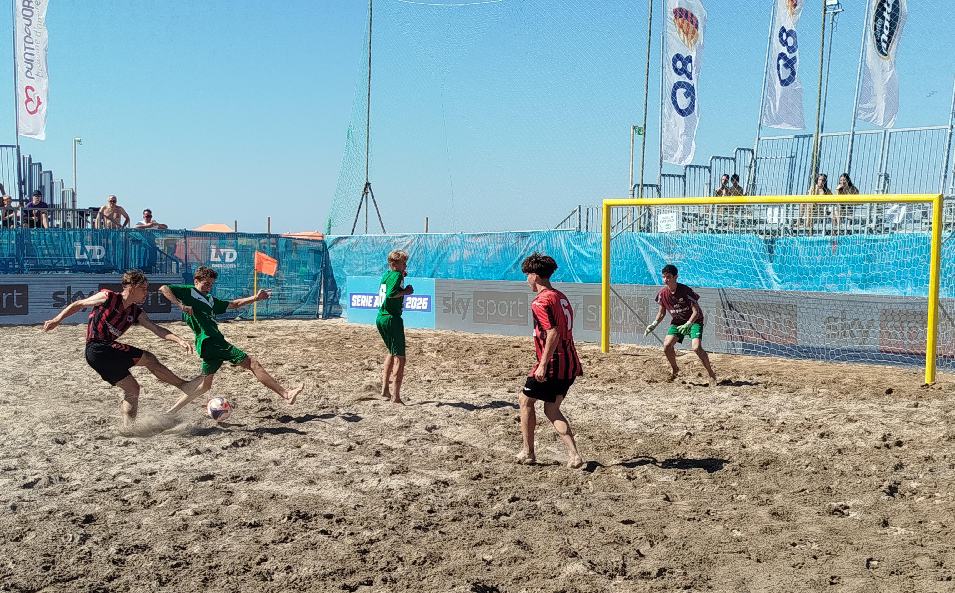 Manifestazione Promozionale di Beach Soccer U-15 Femminile e Maschile a Lignano Sabbiadoro