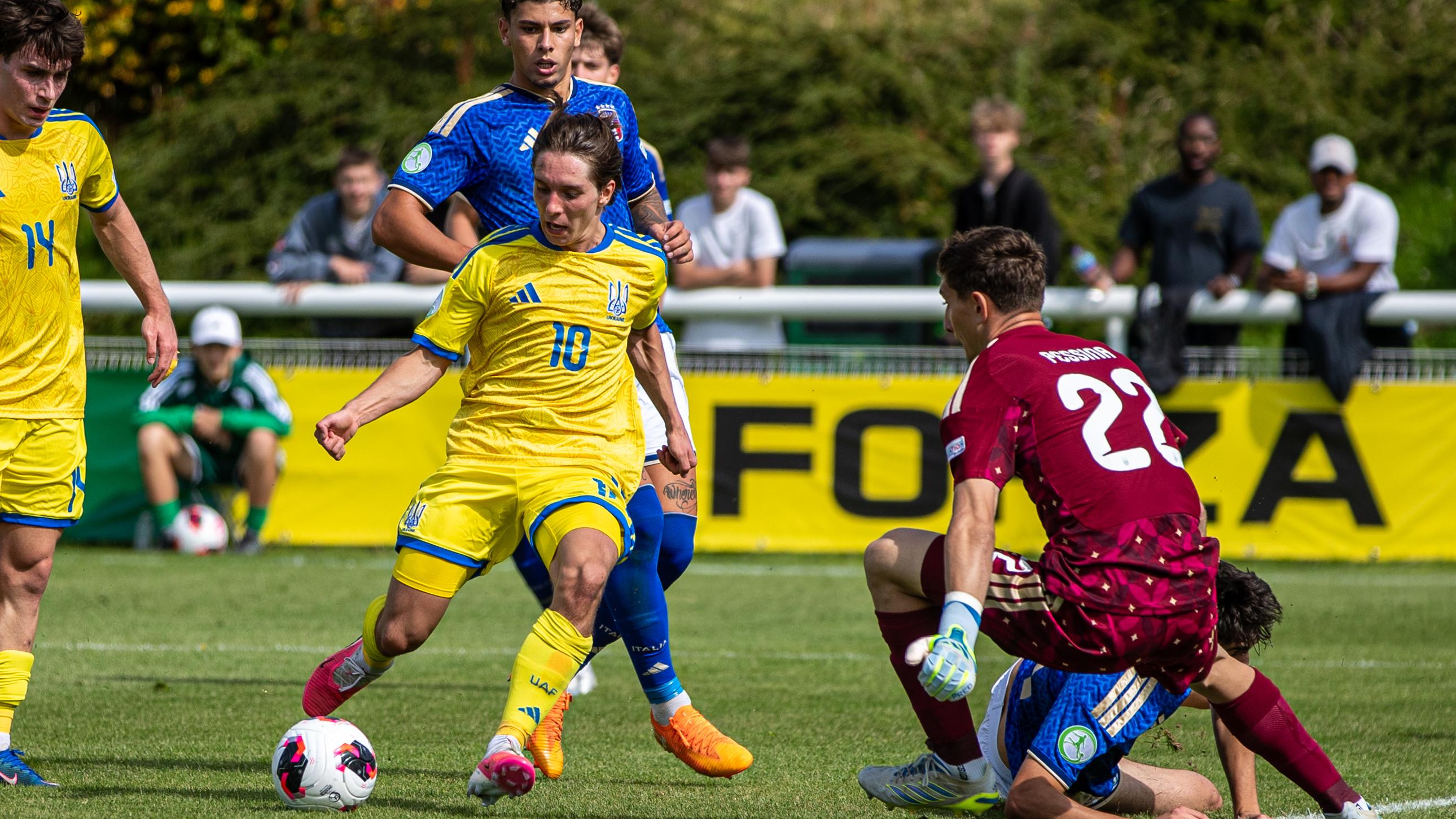 Azzurrini ko contro l'Ucraina a Bangor: 1-0 e semifinale sfumata