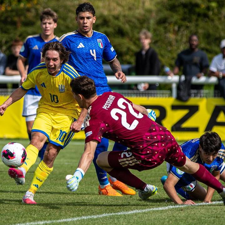 Italy miss out on the semi-finals after 1-0 defeat to Ukraine in Bangor. Bollini: \"A bitterly disappointing defeat.”