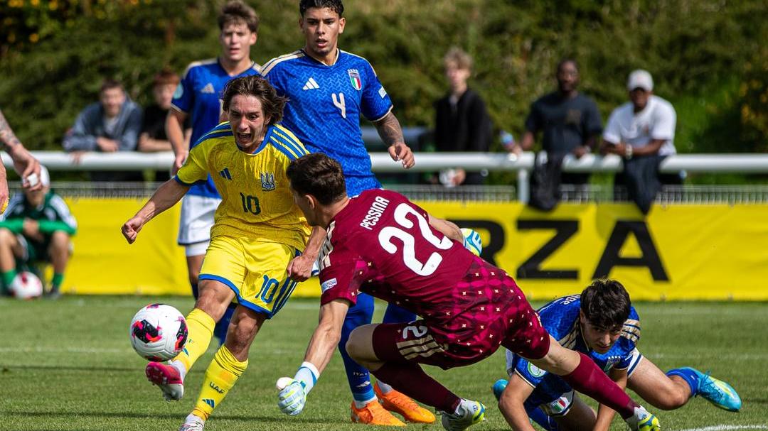 Italy miss out on the semi-finals after 1-0 defeat to Ukraine in Bangor. Bollini: \"A bitterly disappointing defeat.”