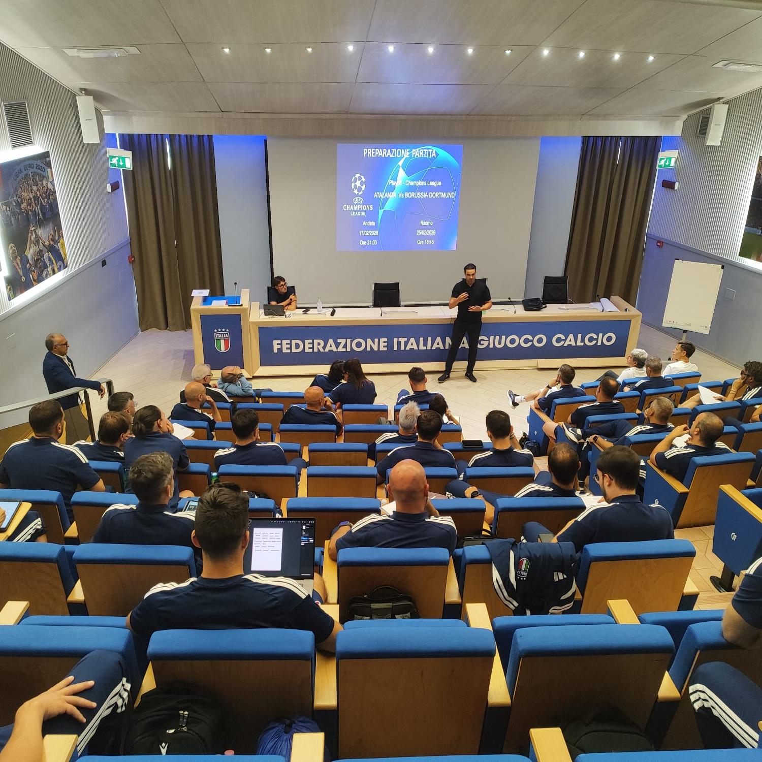 Palladino docente per un giorno a Coverciano: lezione al corso UEFA A sulla preparazione delle partite