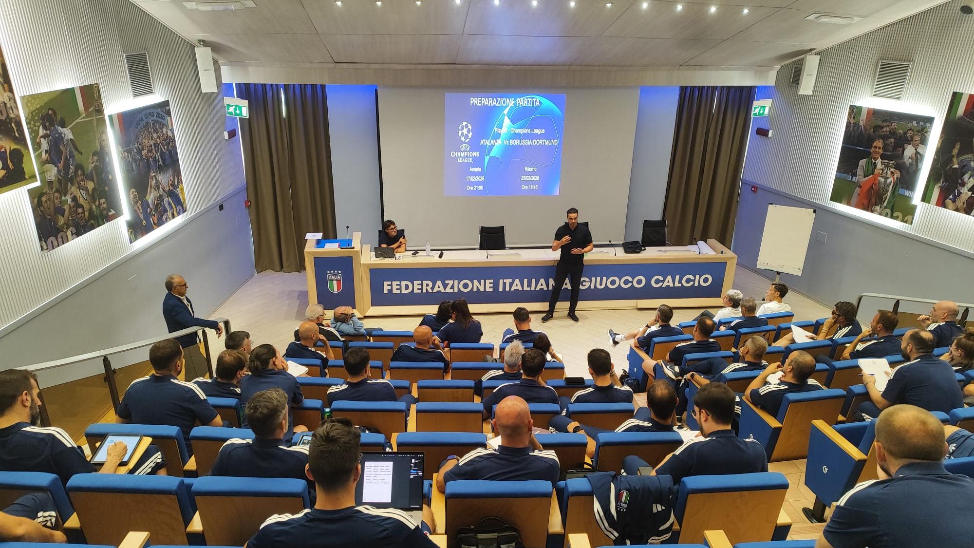 Palladino docente per un giorno a Coverciano: lezione al corso UEFA A sulla preparazione delle partite