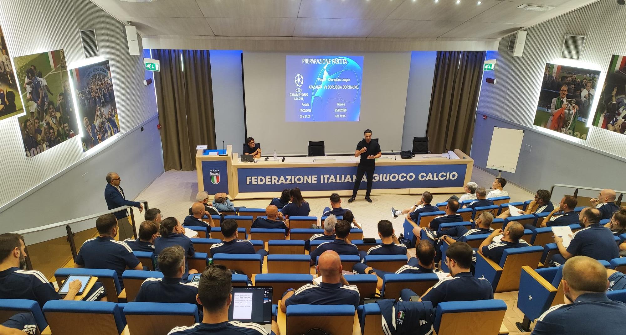 Palladino docente per un giorno a Coverciano: lezione al corso UEFA A sulla preparazione delle partite