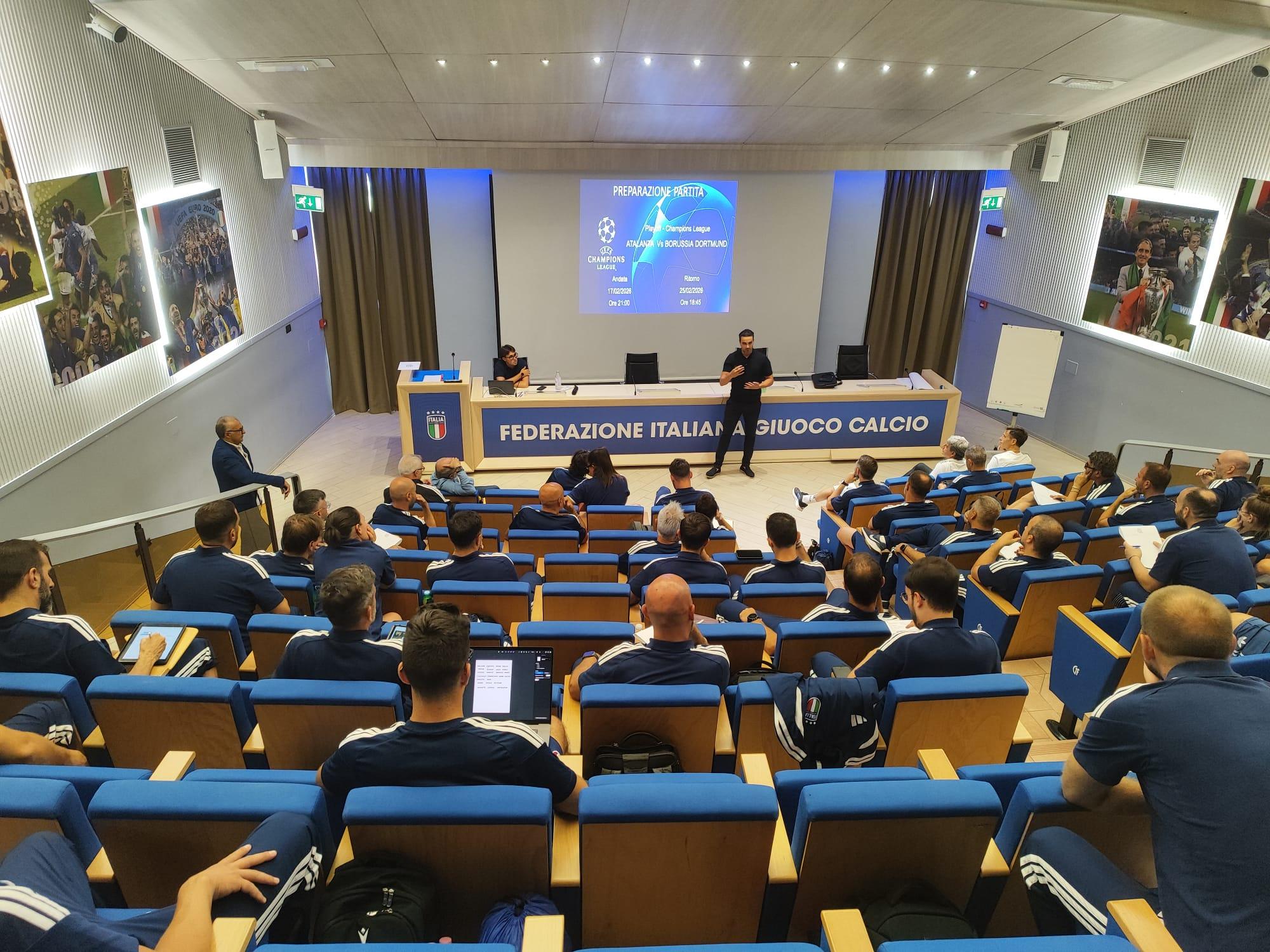 Palladino docente per un giorno a Coverciano: lezione al corso UEFA A sulla preparazione delle partite