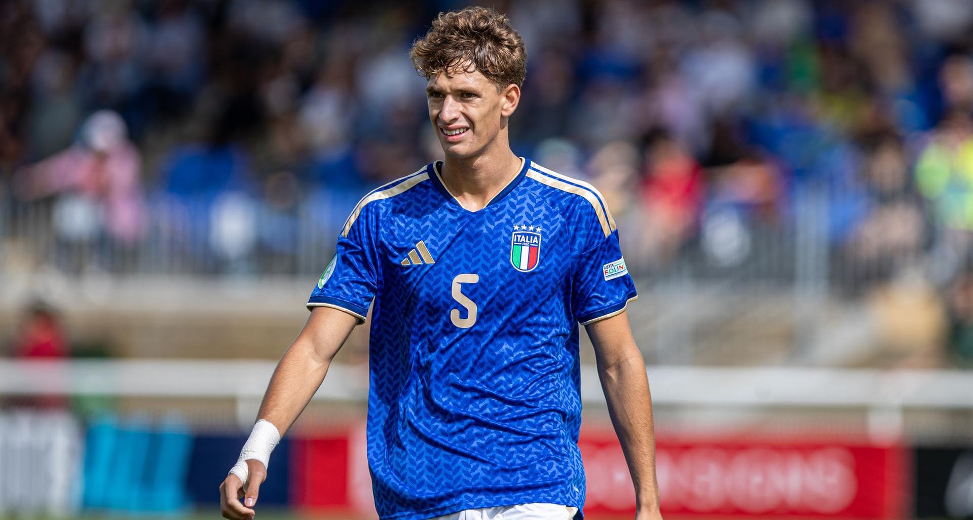 Andrea Natali the only Italian named in the Under-19 EURO Team of the Tournament
