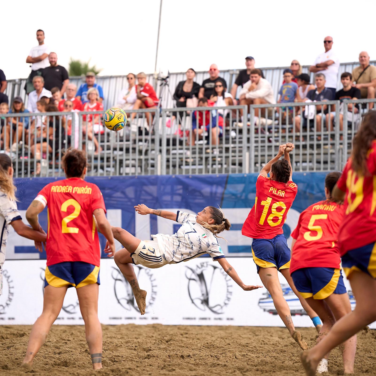Women’s Euro Beach Soccer League: anche le Azzurre a Chisinau per le qualificazioni alle finali