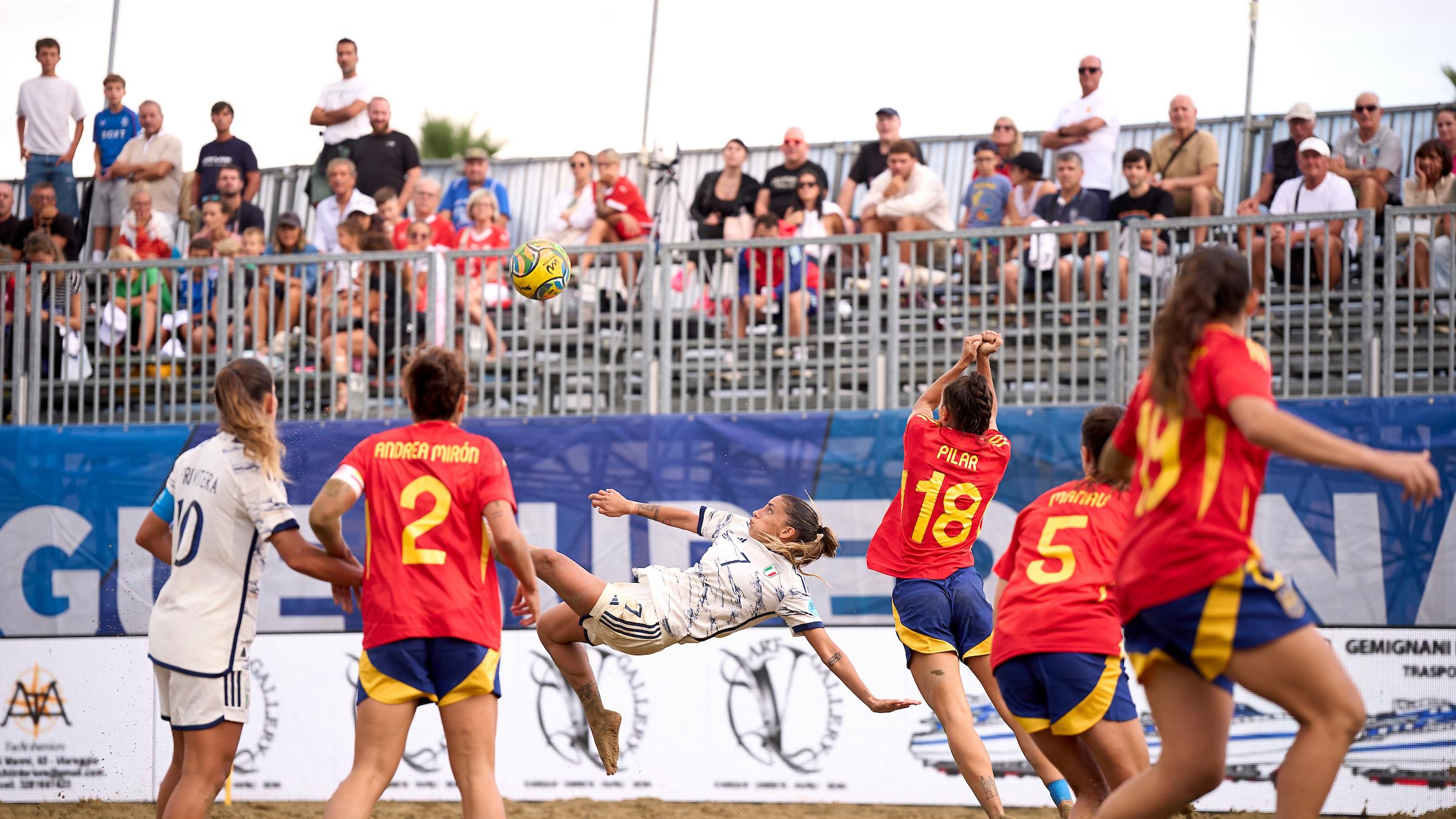 Women’s Euro Beach Soccer League: anche le Azzurre a Chisinau per le qualificazioni alle finali