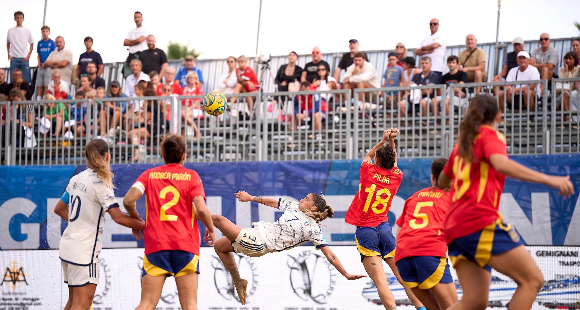 Women’s Euro Beach Soccer League: anche le Azzurre a Chisinau per le qualificazioni alle finali