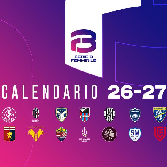 Lunedì 27 luglio alle 15 nasce la nuova stagione: il calendario del campionato sul sito FIGC e sui canali social della Serie B Femminile