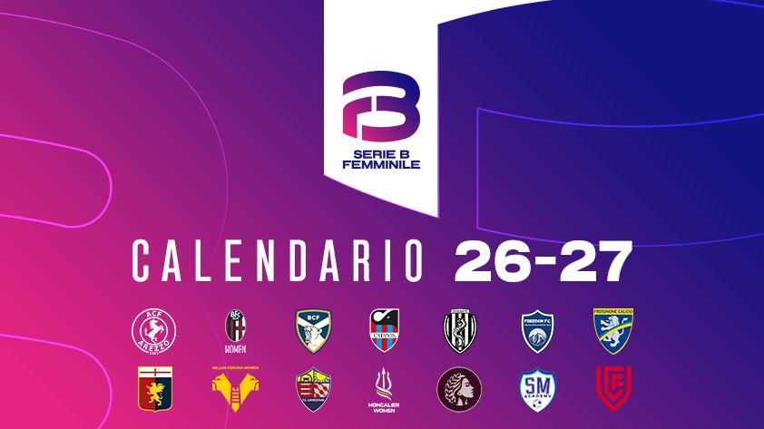 Lunedì 27 luglio alle 15 nasce la nuova stagione: il calendario del campionato sul sito FIGC e sui canali social della Serie B Femminile