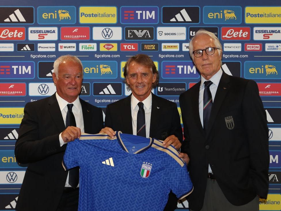 Inizia la nuova era azzurra: la conferenza stampa di presentazione di Mancini e Ranieri
