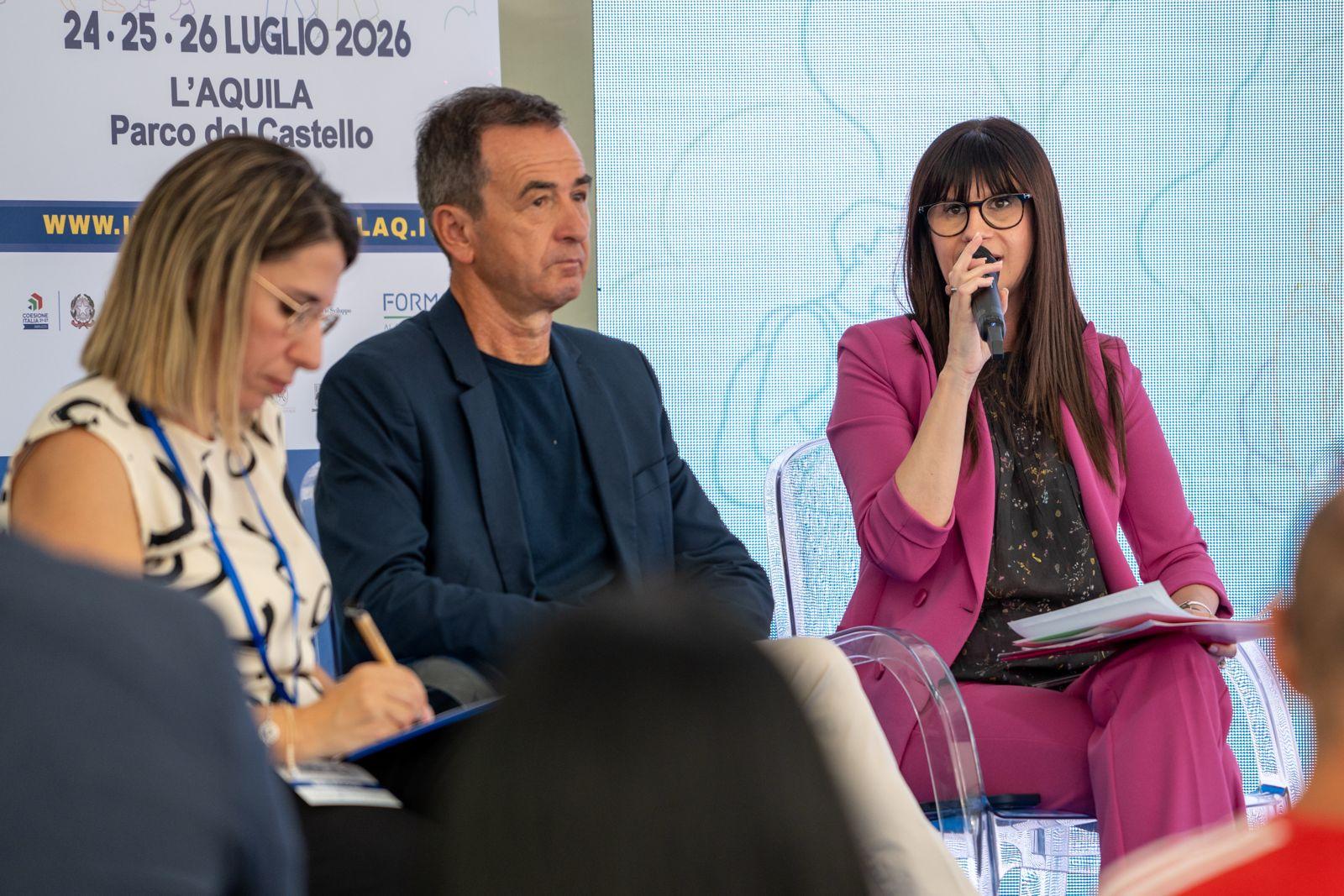 Festival del sociale INSIEME all’Aquila: Tinari protagonista del panel ‘La Partita della Parità: lo sport come strumento di coesione e inclusione’