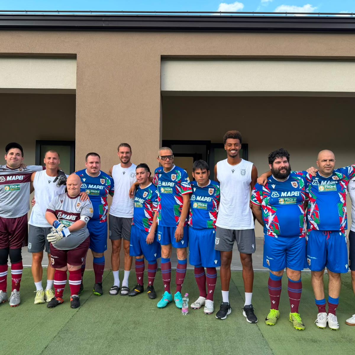 I ragazzi della Reggiana 1919 ospiti nel ritiro precampionato della prima squadra: \"Accolti in modo eccezionale\"