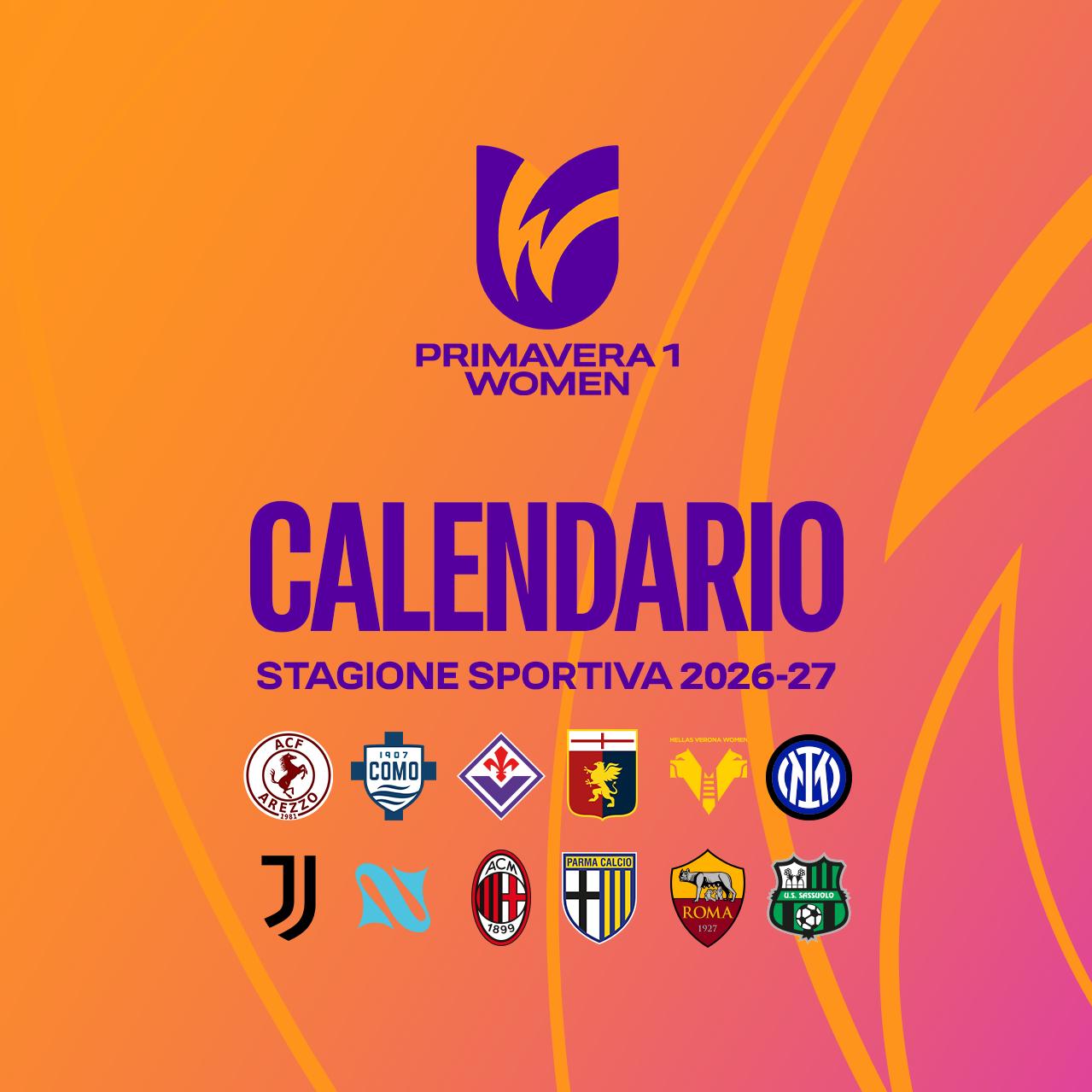 Primavera 1 Women, ecco il calendario. Si parte il 20 settembre, il Milan campione d’Italia debutta in casa dell’Arezzo