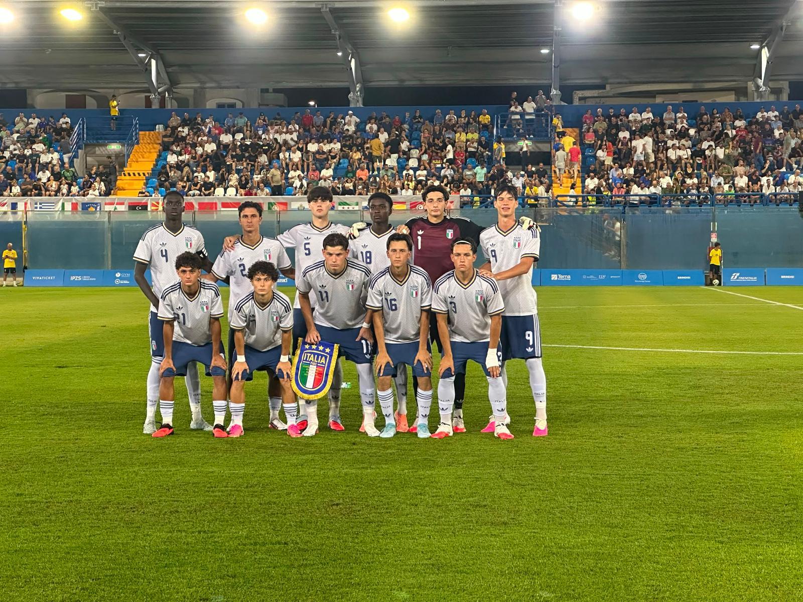 Giochi del Mediterraneo, che battaglia a Brindisi: Azzurrini ko 3-1 con l’Algeria