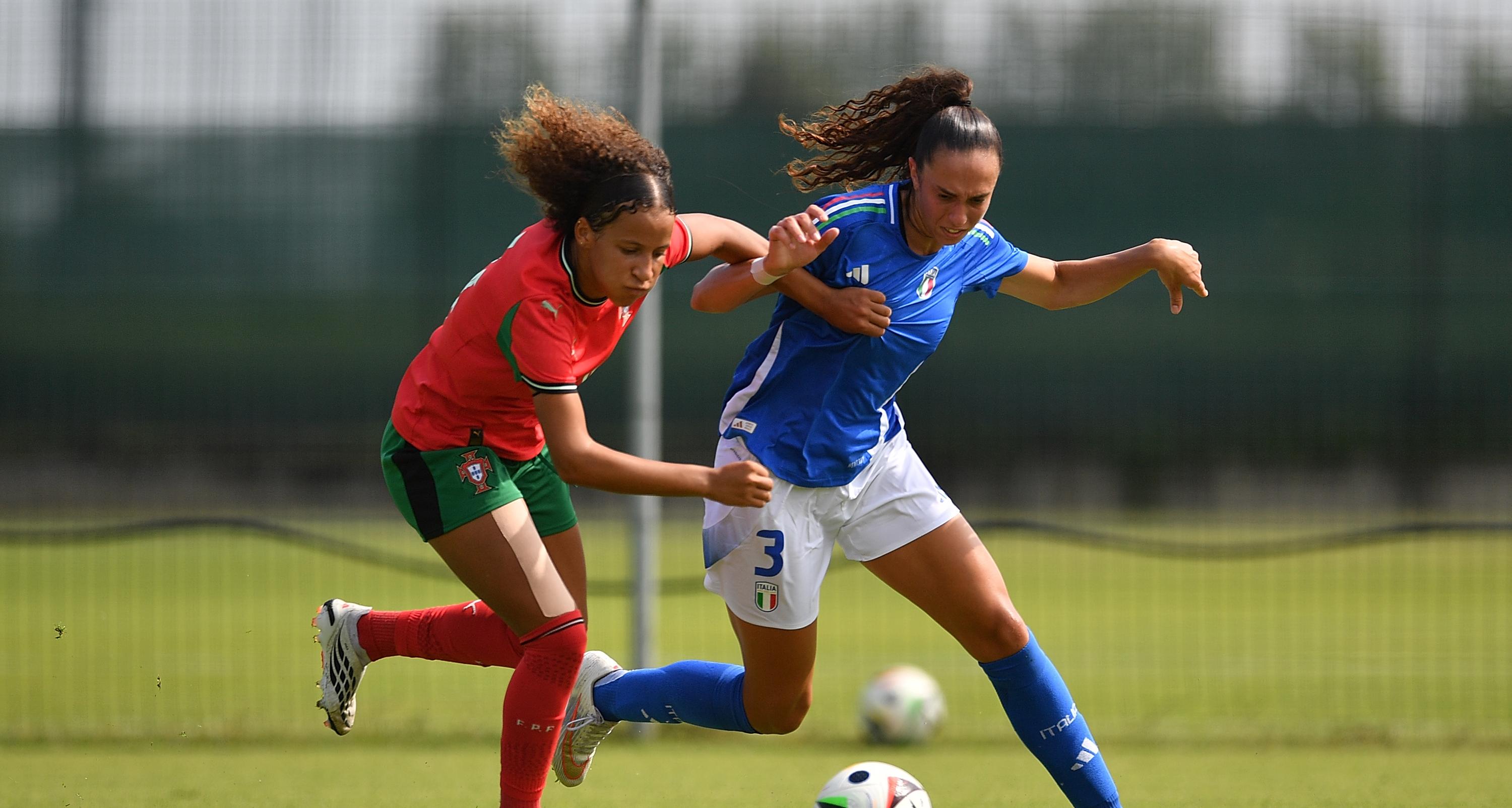 Nazionale femminile Under 20: 1-1 nell'ultimo test col Portogallo prima del Mondiale