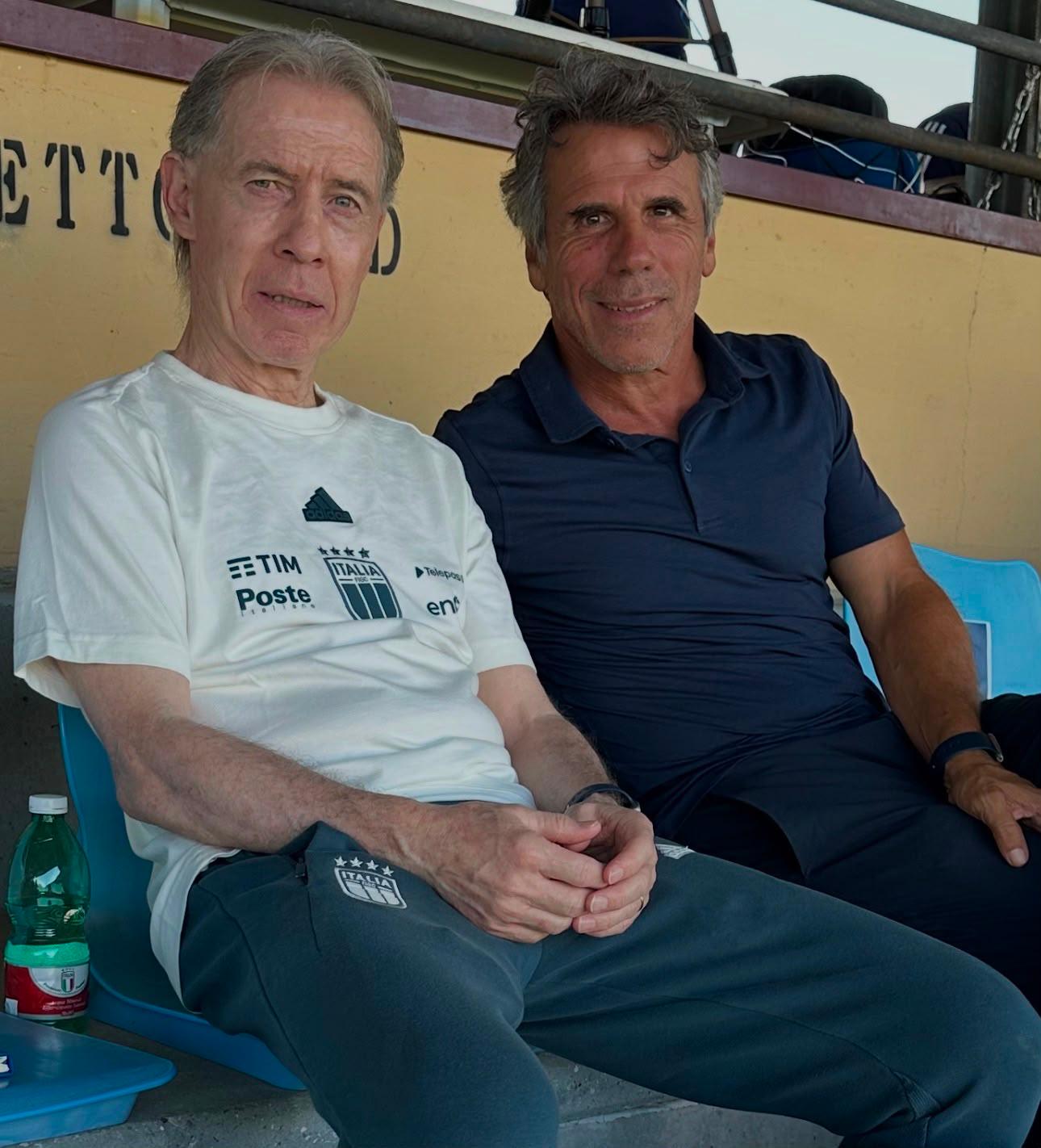 Daniele Zoratto e Gianfranco Zola