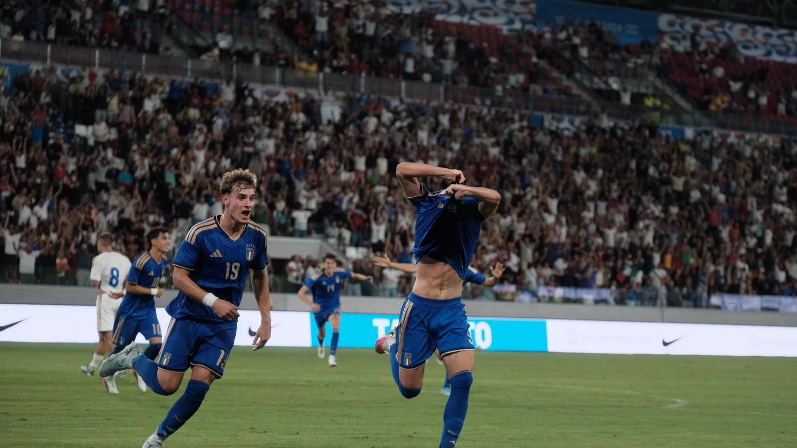 Mediterranean Games: the Azzurrini manage the impossible as Perillo's 96th-minute goal seals semi-final place