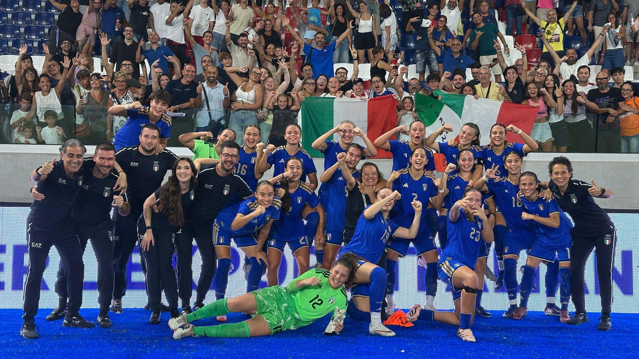 Giochi del Mediterraneo, che grinta le Azzurrine: 3-1 al Marocco. Col Portogallo in palio la finale