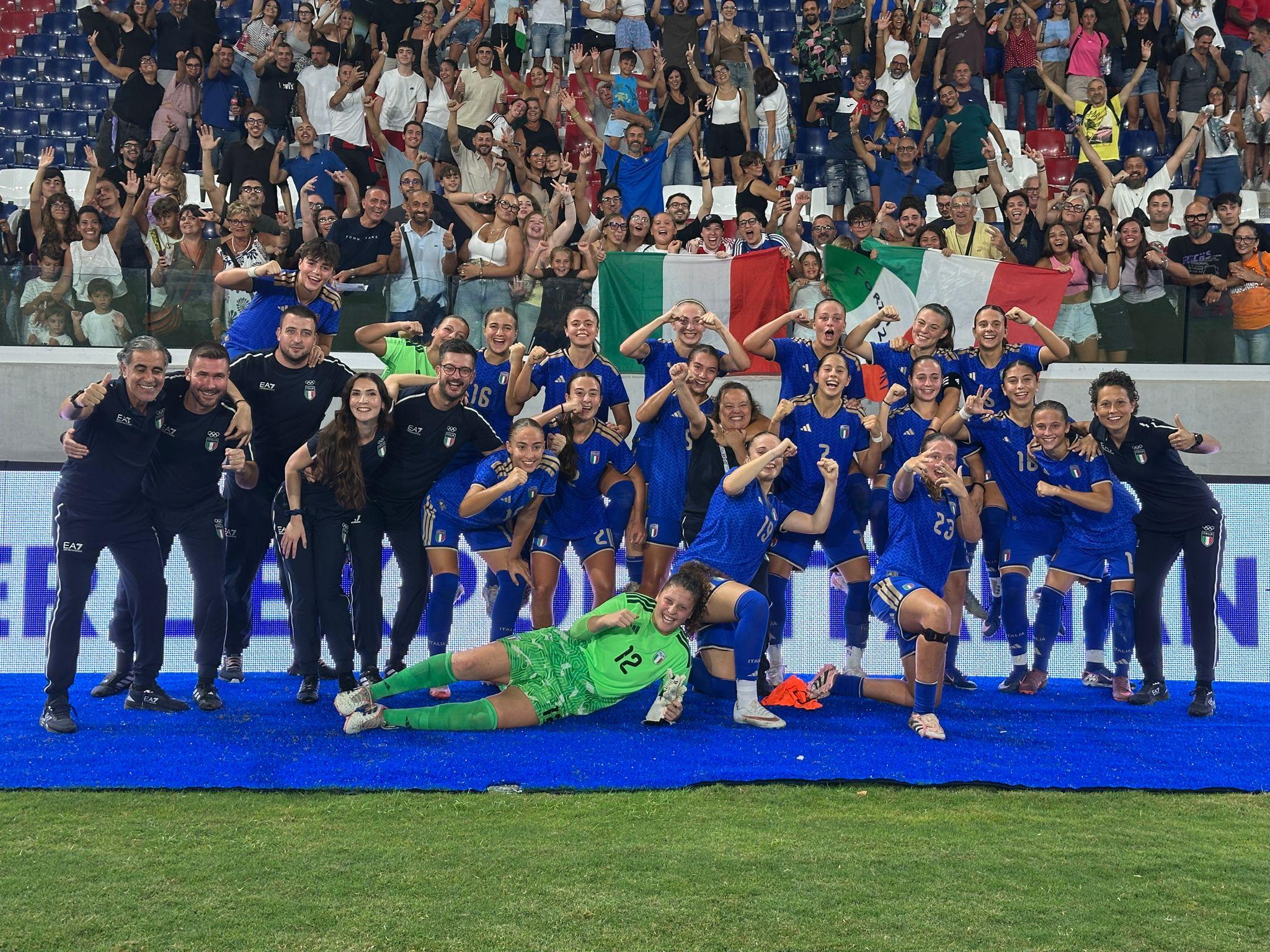 Giochi del Mediterraneo, che grinta le Azzurrine: 3-1 al Marocco. Col Portogallo in palio la finale
