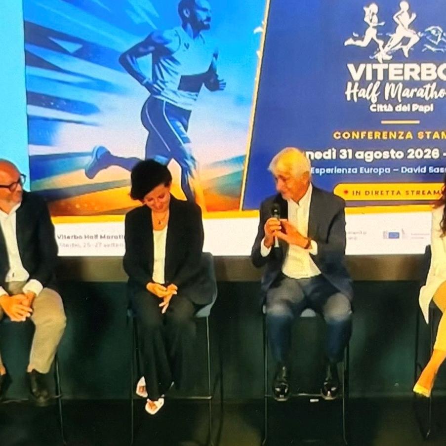 Presentata a Roma la seconda edizione della Viterbo Half Marathon, che unisce sport e impegno sociale