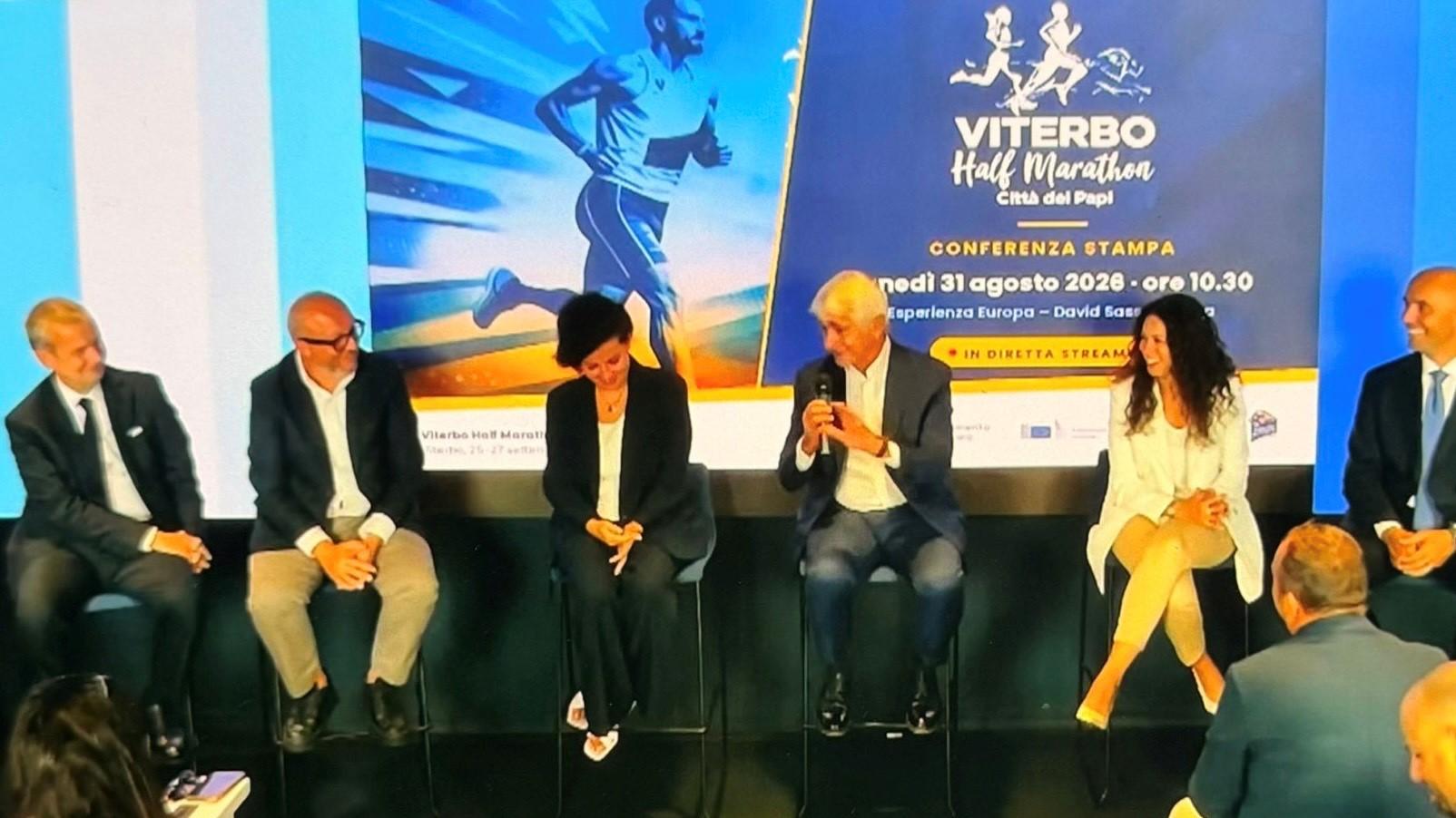 Presentata a Roma la seconda edizione della Viterbo Half Marathon, che unisce sport e impegno sociale